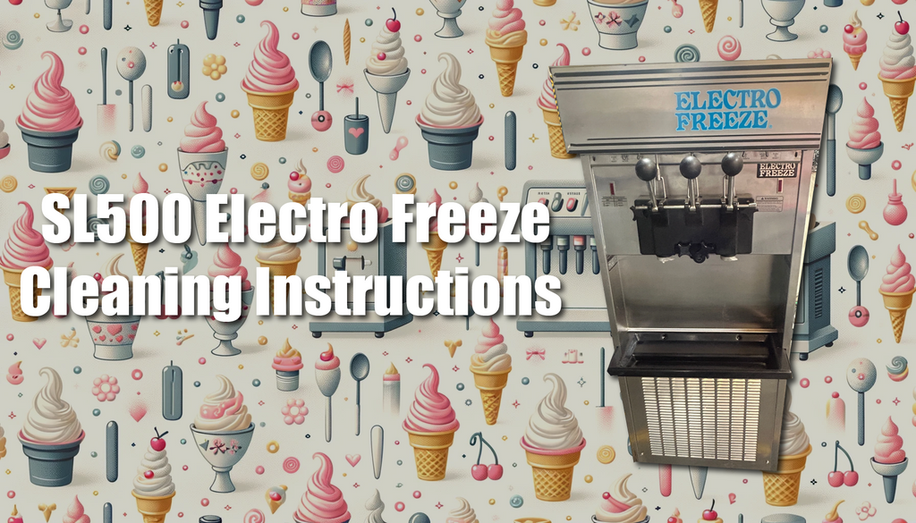 SL500 Electro Freeze Cleaning Instructions