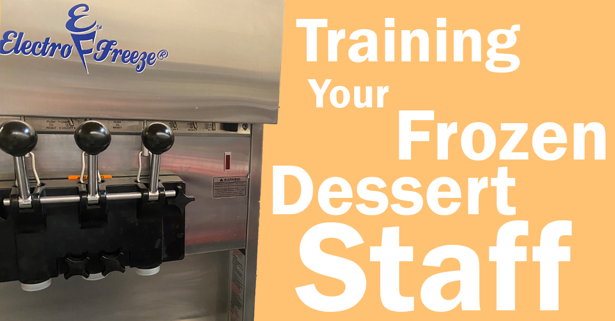 Training Your Frozen Dessert Staff