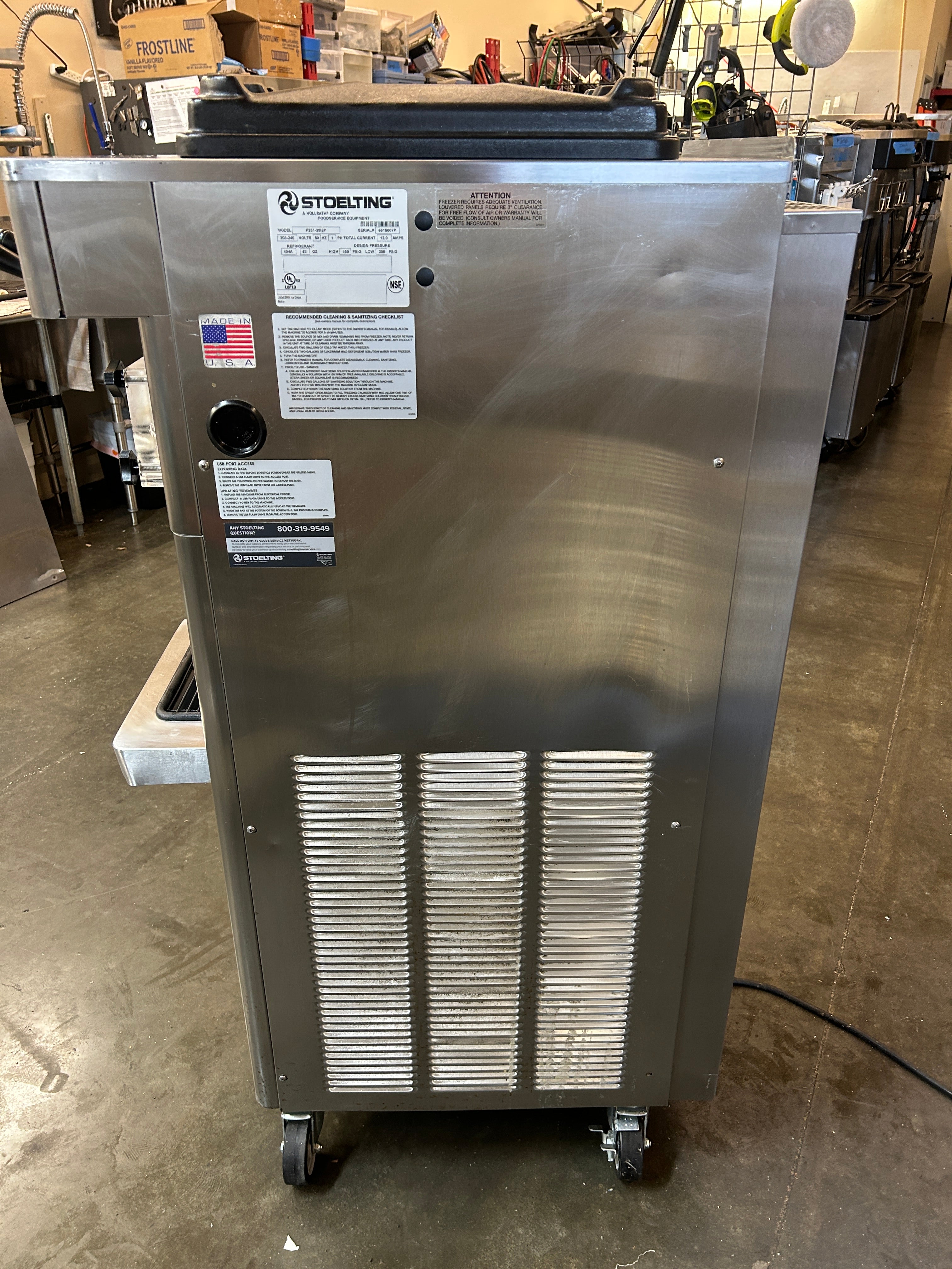 2017 F231 Stoelting 1Ph Air