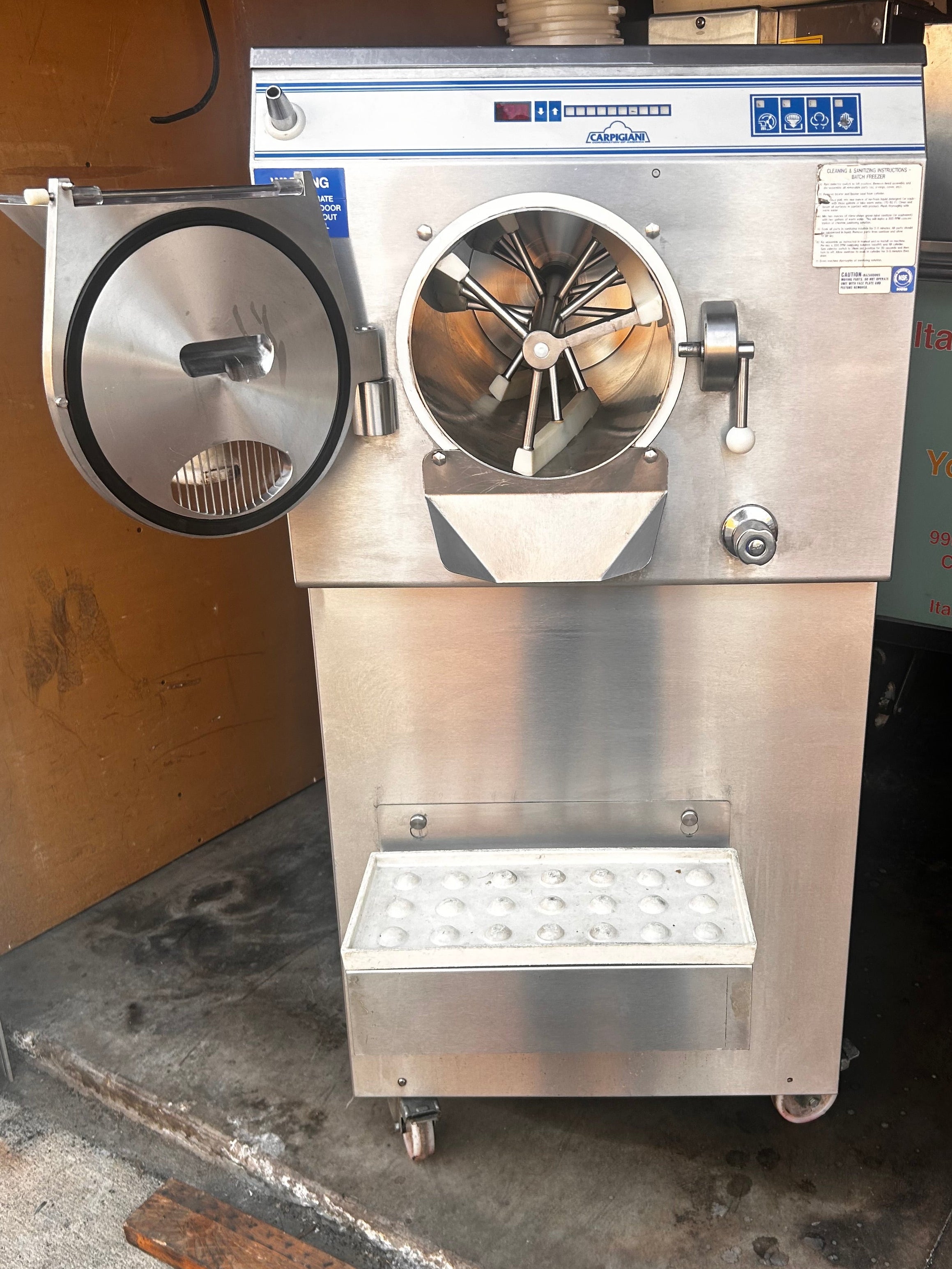 Used 37qt Carpgiani LB1002-G Batch Freezer