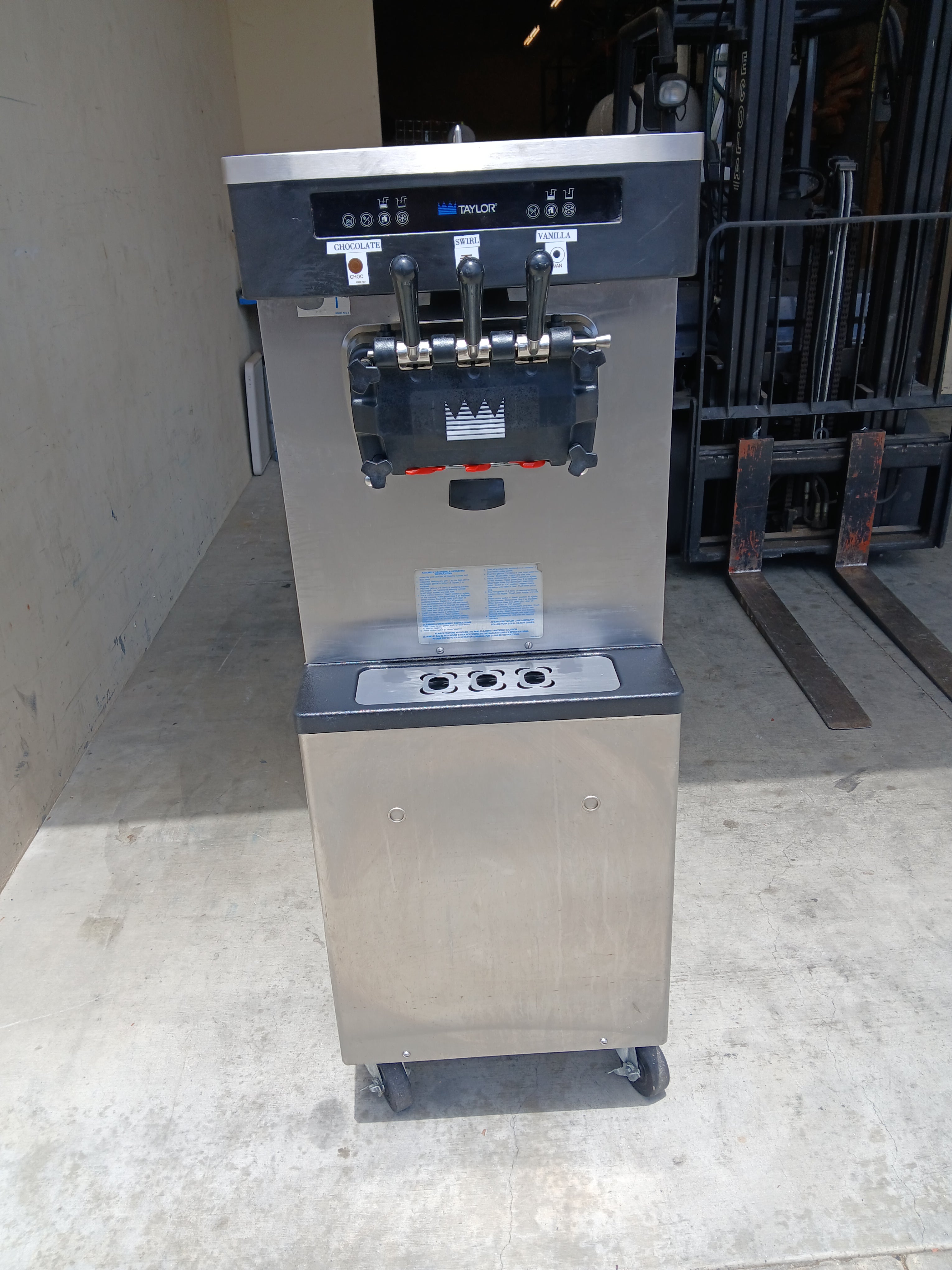 2019 Taylor C791-27 Air Cooled refurbished soft serve machine