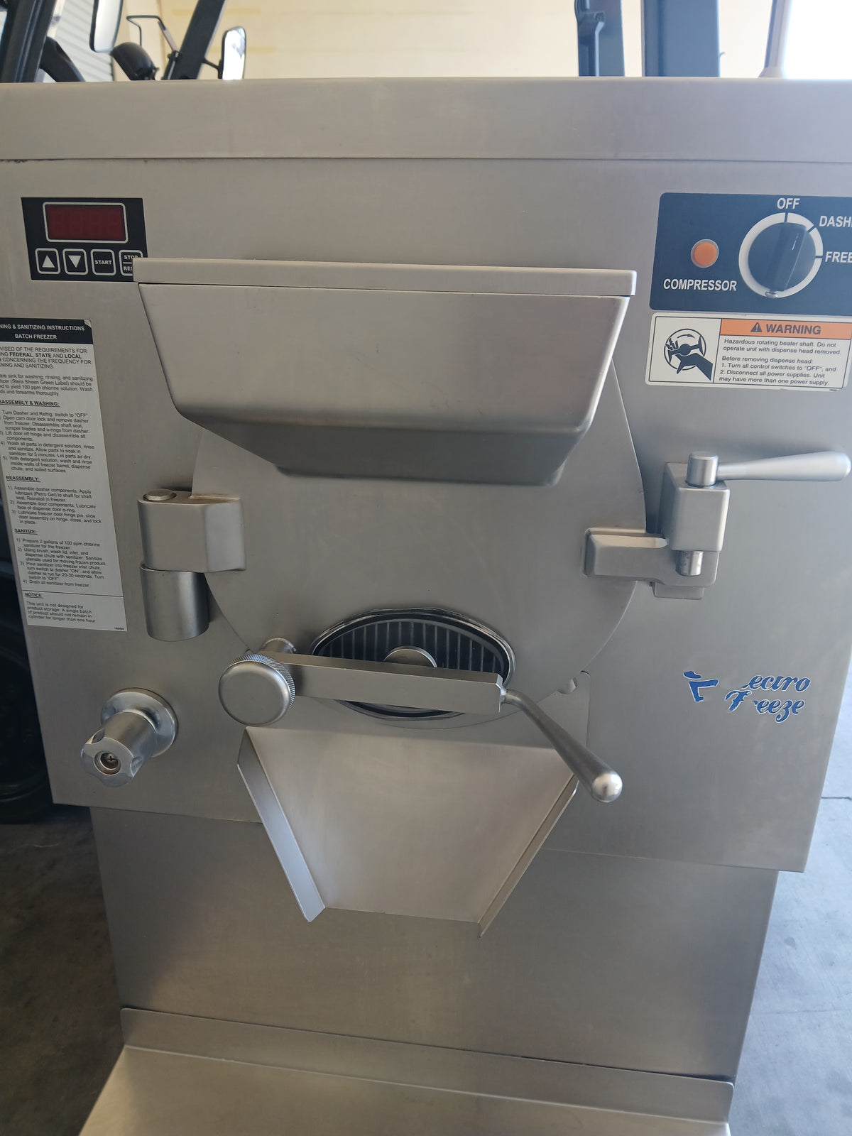 2016 Electrofreeze B24 – Water Cooled – 1-Phase (220V)