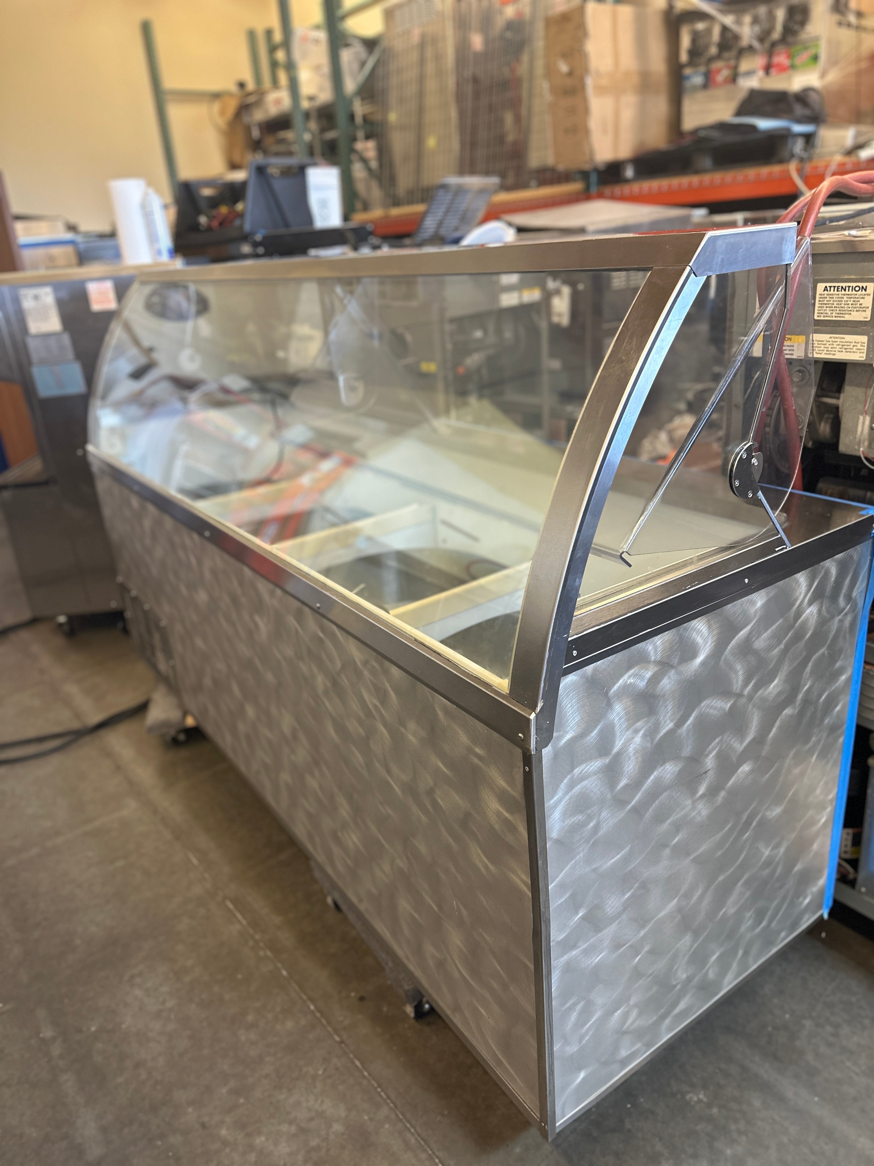 Global CKDC87V-W Ice Cream Dipping Cabinet w warranty