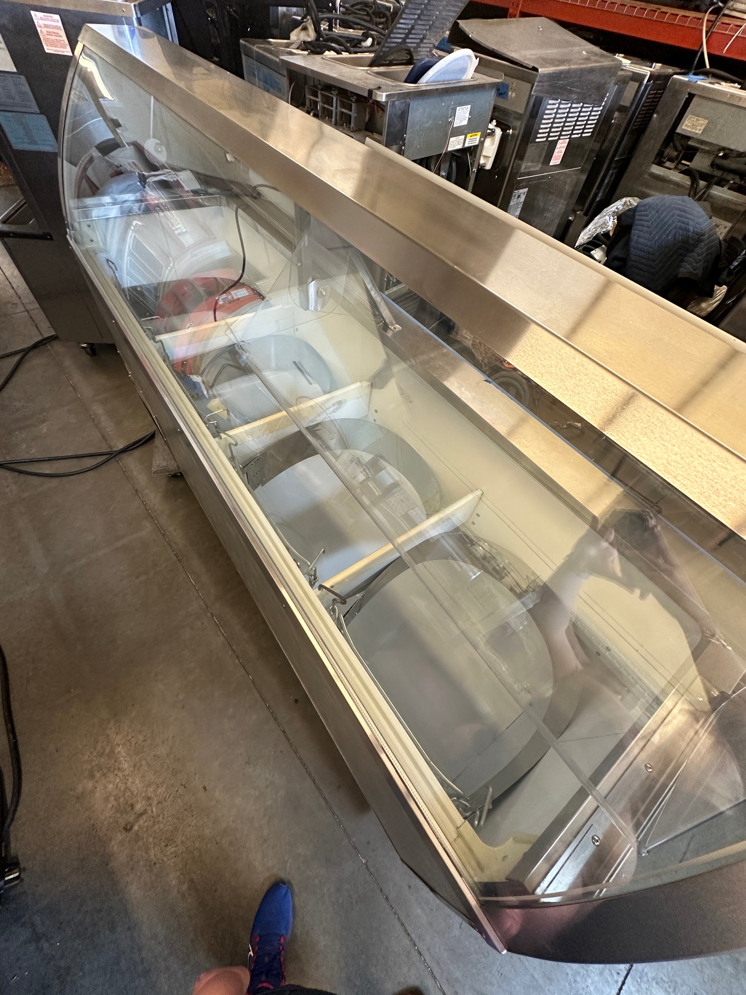 Global CKDC87V-W Ice Cream Dipping Cabinet w warranty