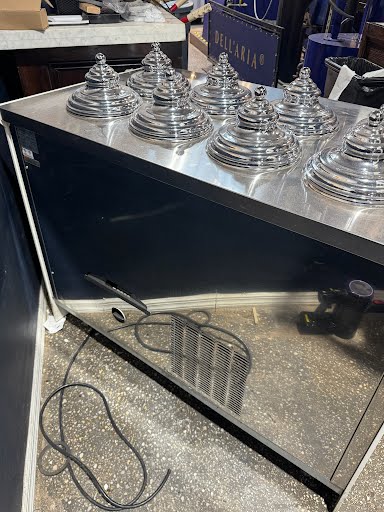 2019 CIAM BPGL8P65H75 12 pan pozzetti gelato case 1ph