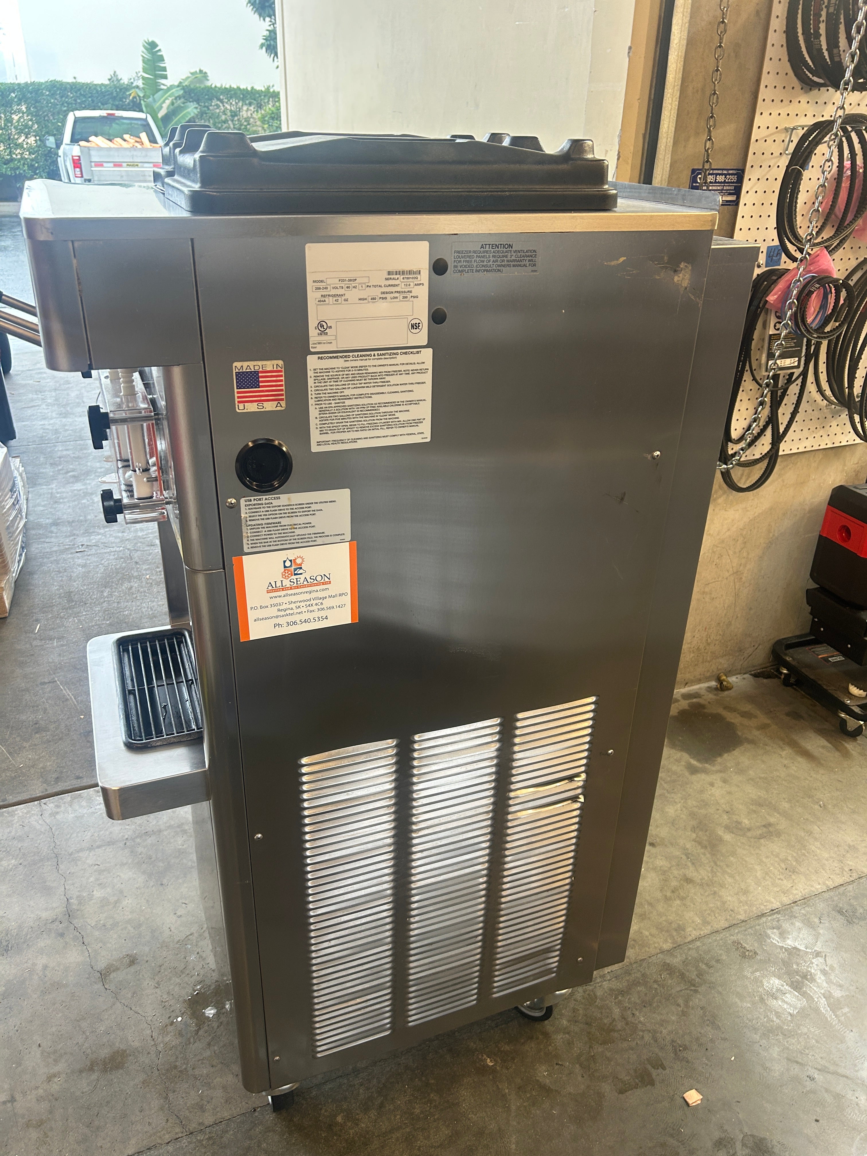 2018 F231 Stoelting 1Ph Air