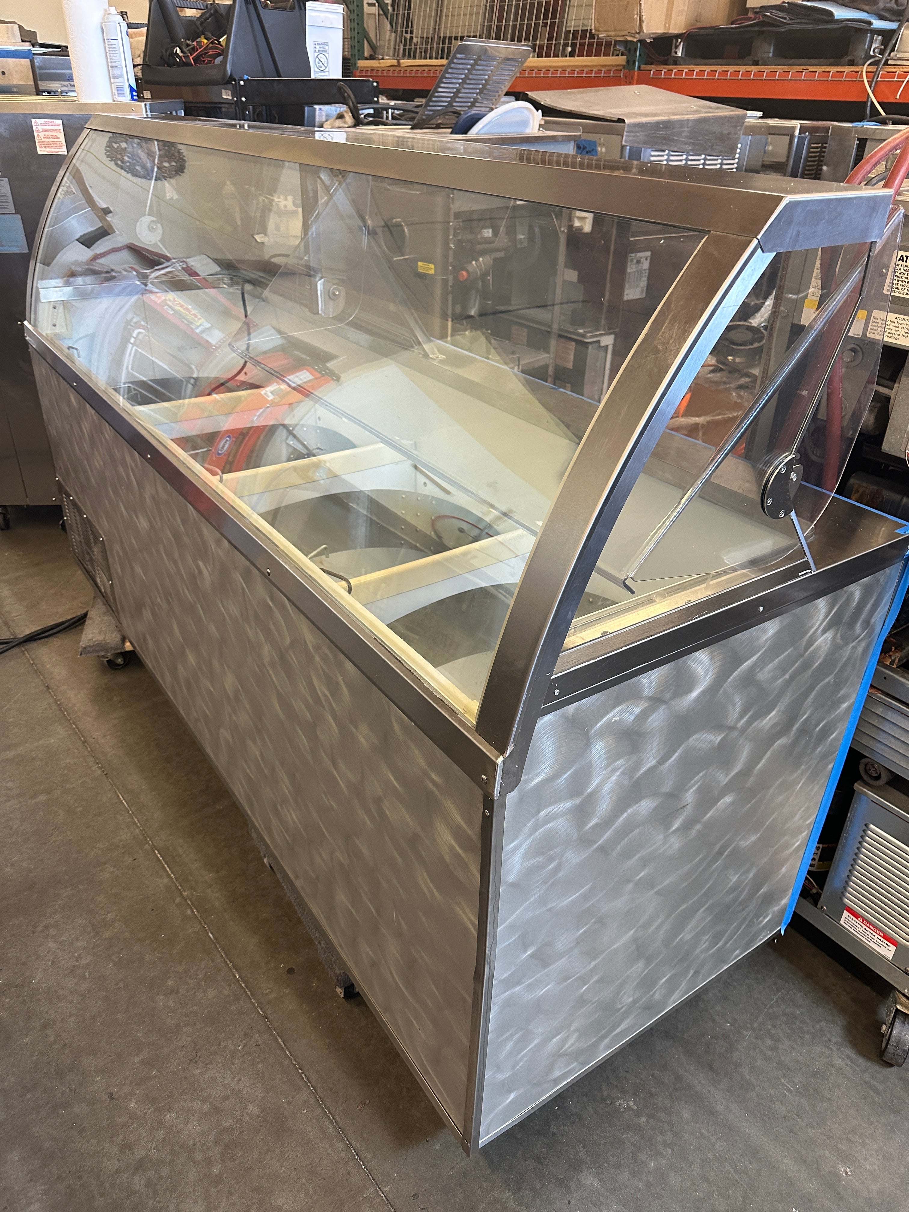 Global CKDC87V-W Ice Cream Dipping Cabinet w warranty