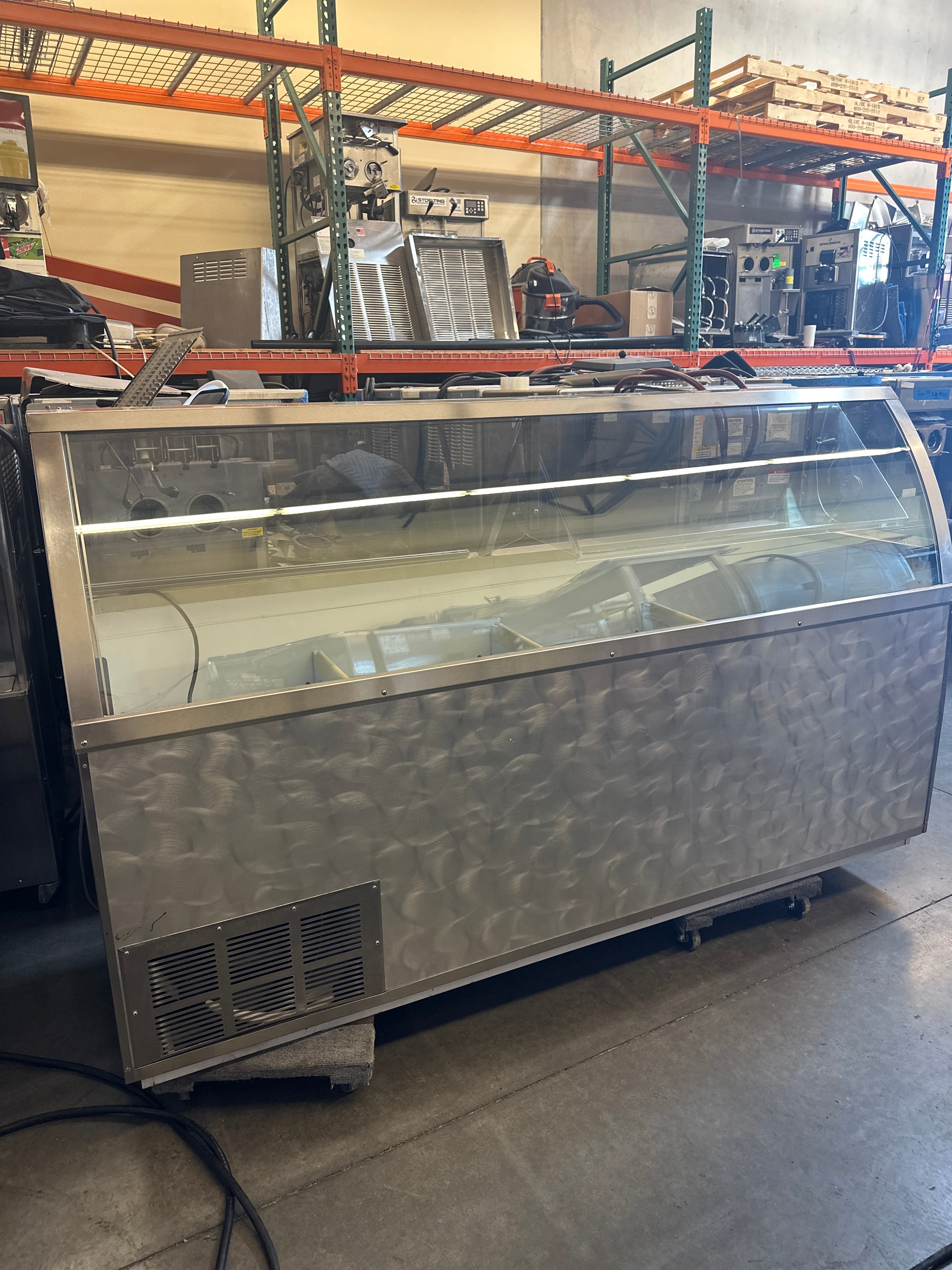 Global CKDC87V-W Ice Cream Dipping Cabinet w warranty