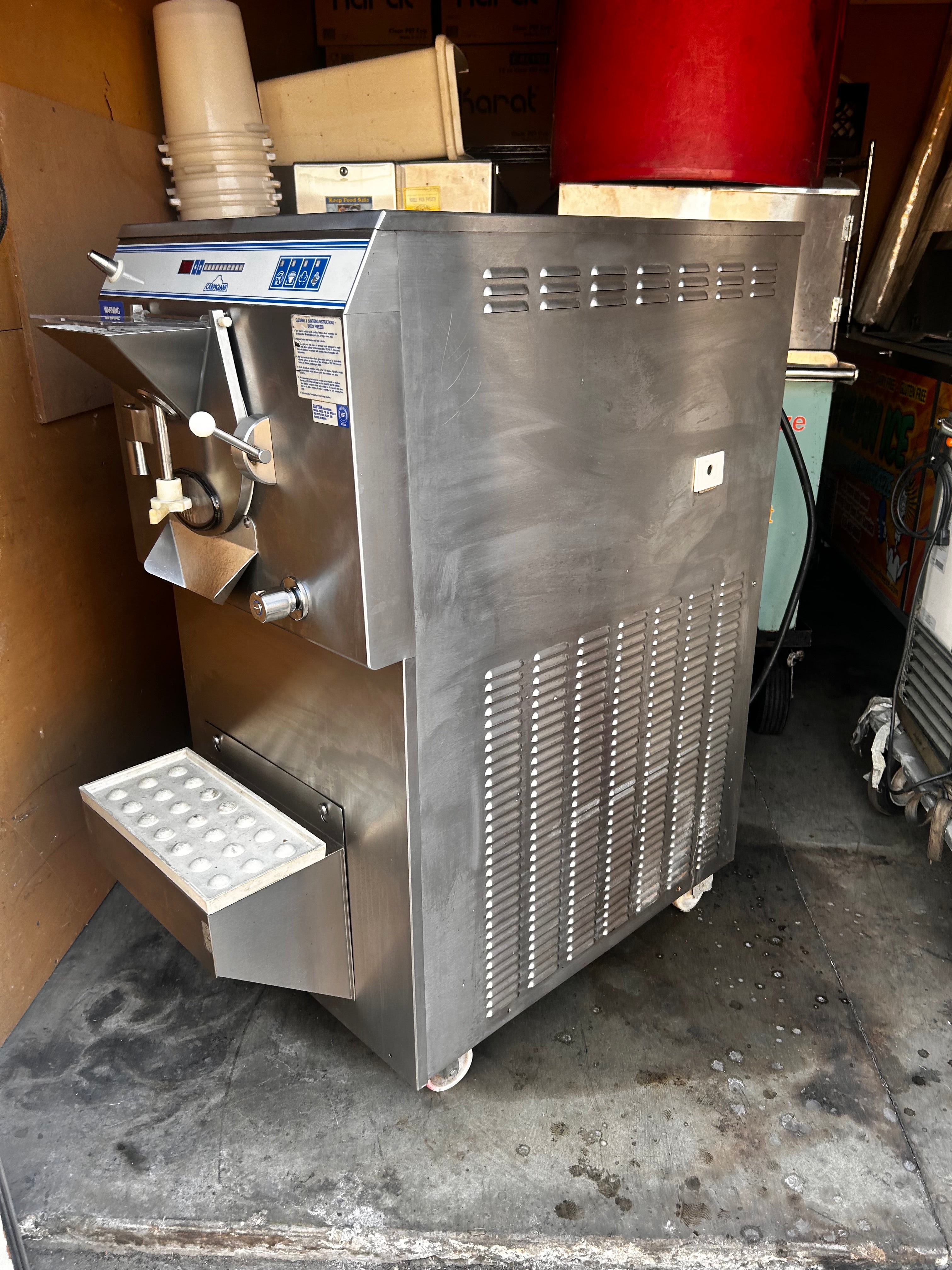Used 37qt Carpgiani LB1002 Batch Freezer