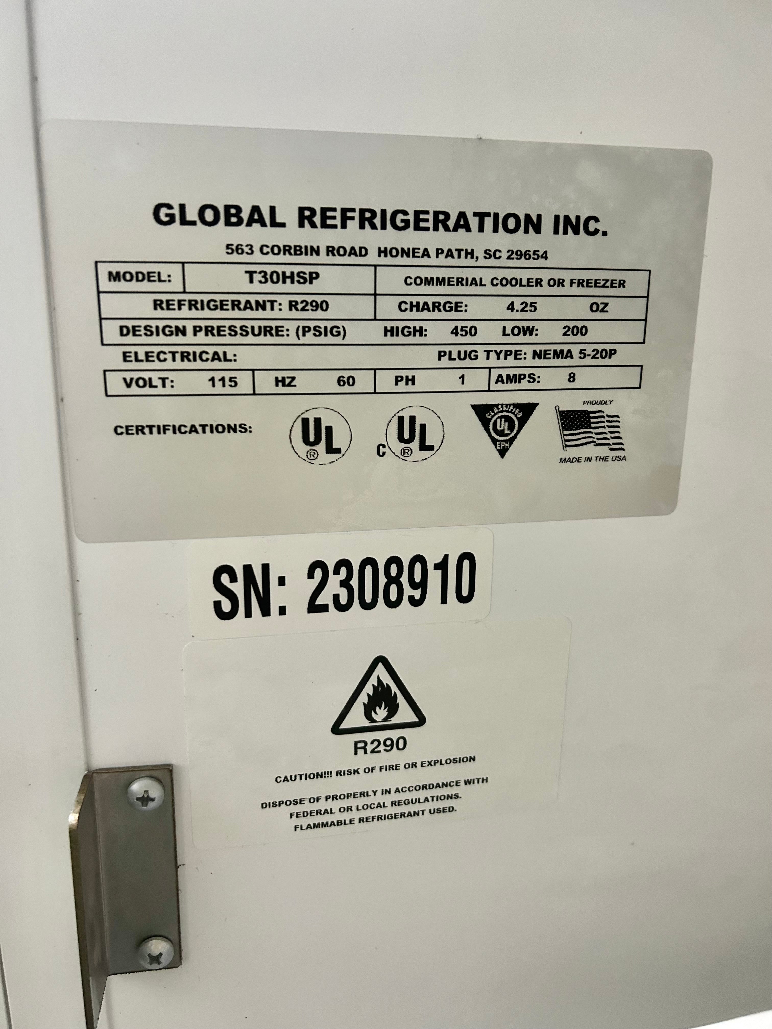 2023 Global Hardening Cabinet T30HSP 1ph air