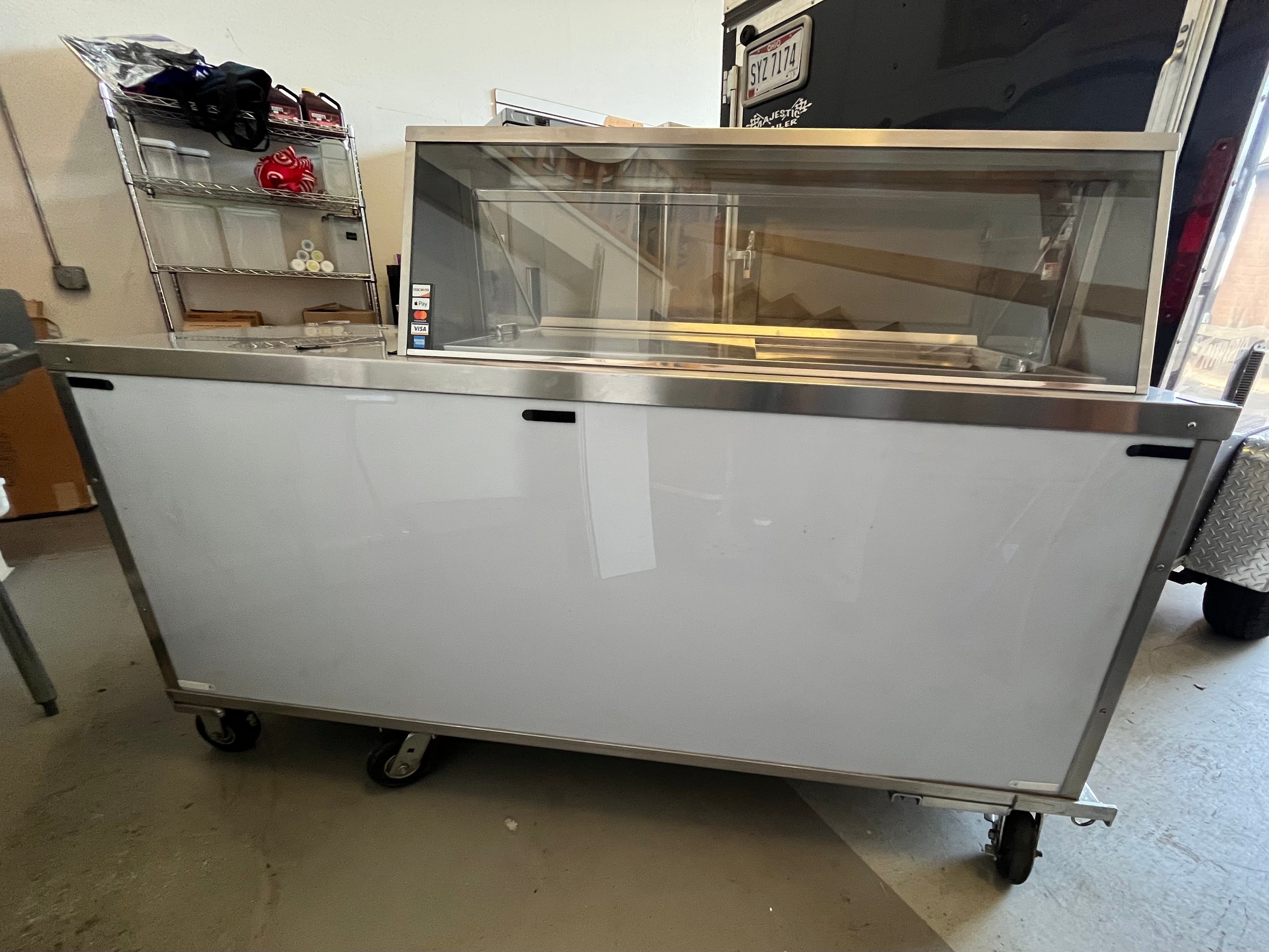 2019 Nelson Cold Plate Cart BD8-CE-DIP-02 2019 (shipping is extra, check or wire payment only)