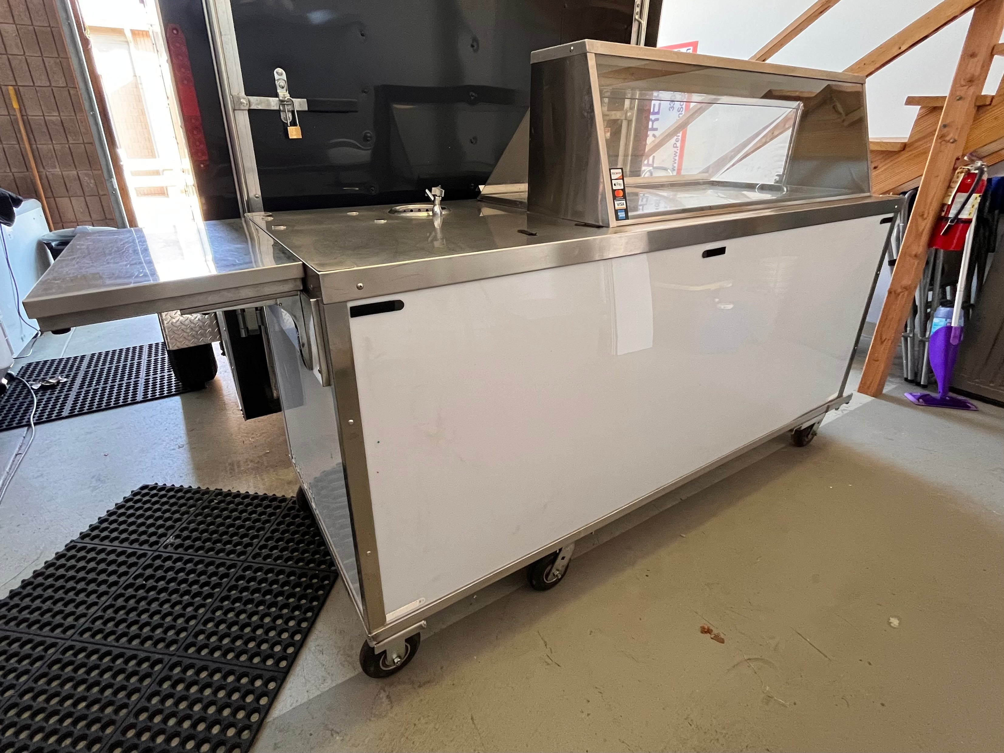 2019 Nelson Cold Plate Cart BD8-CE-DIP-02 2019 (shipping is extra, check or wire payment only)