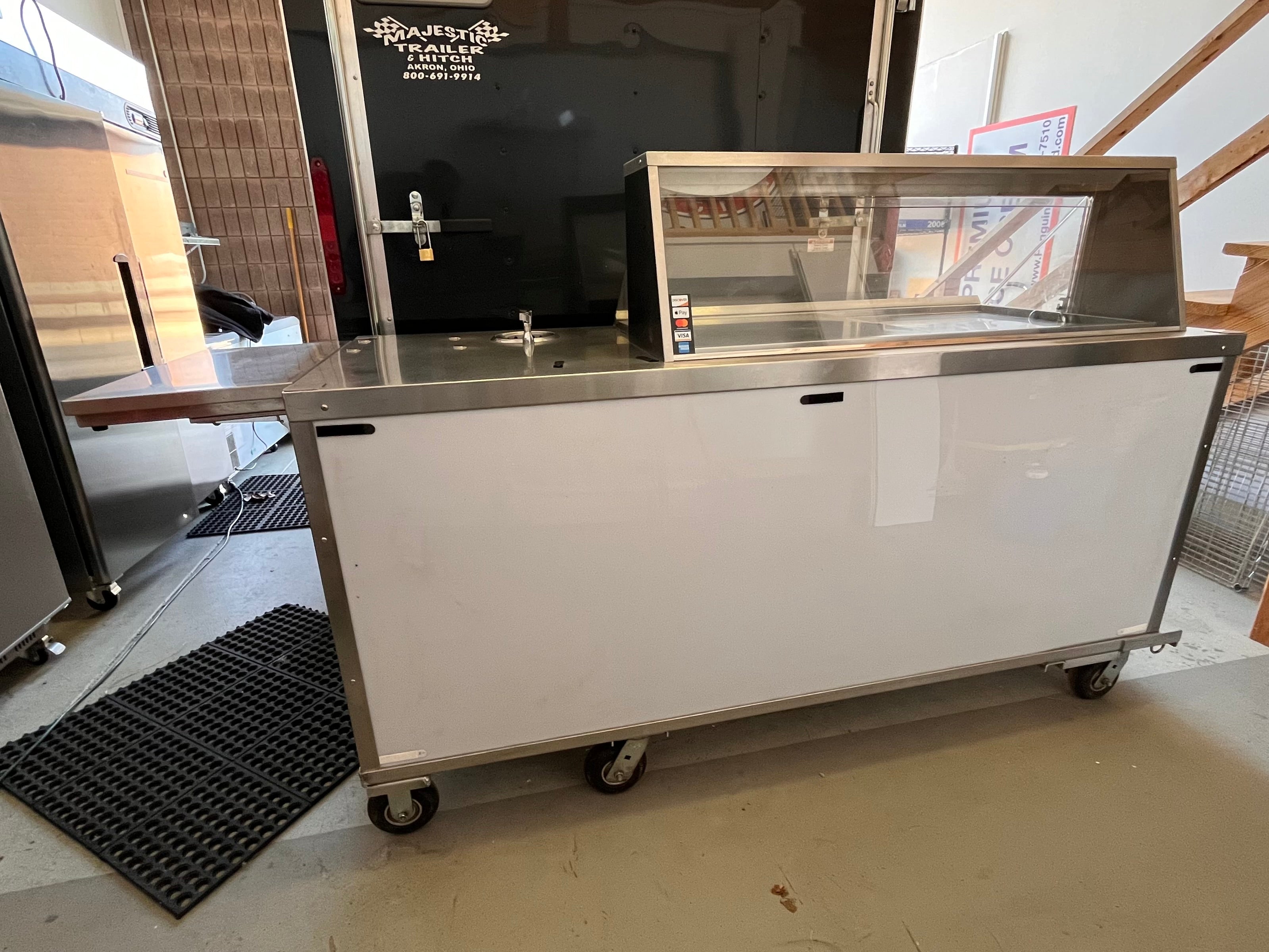 2019 Nelson Cold Plate Cart BD8-CE-DIP-02 2019 (shipping is extra, check or wire payment only)