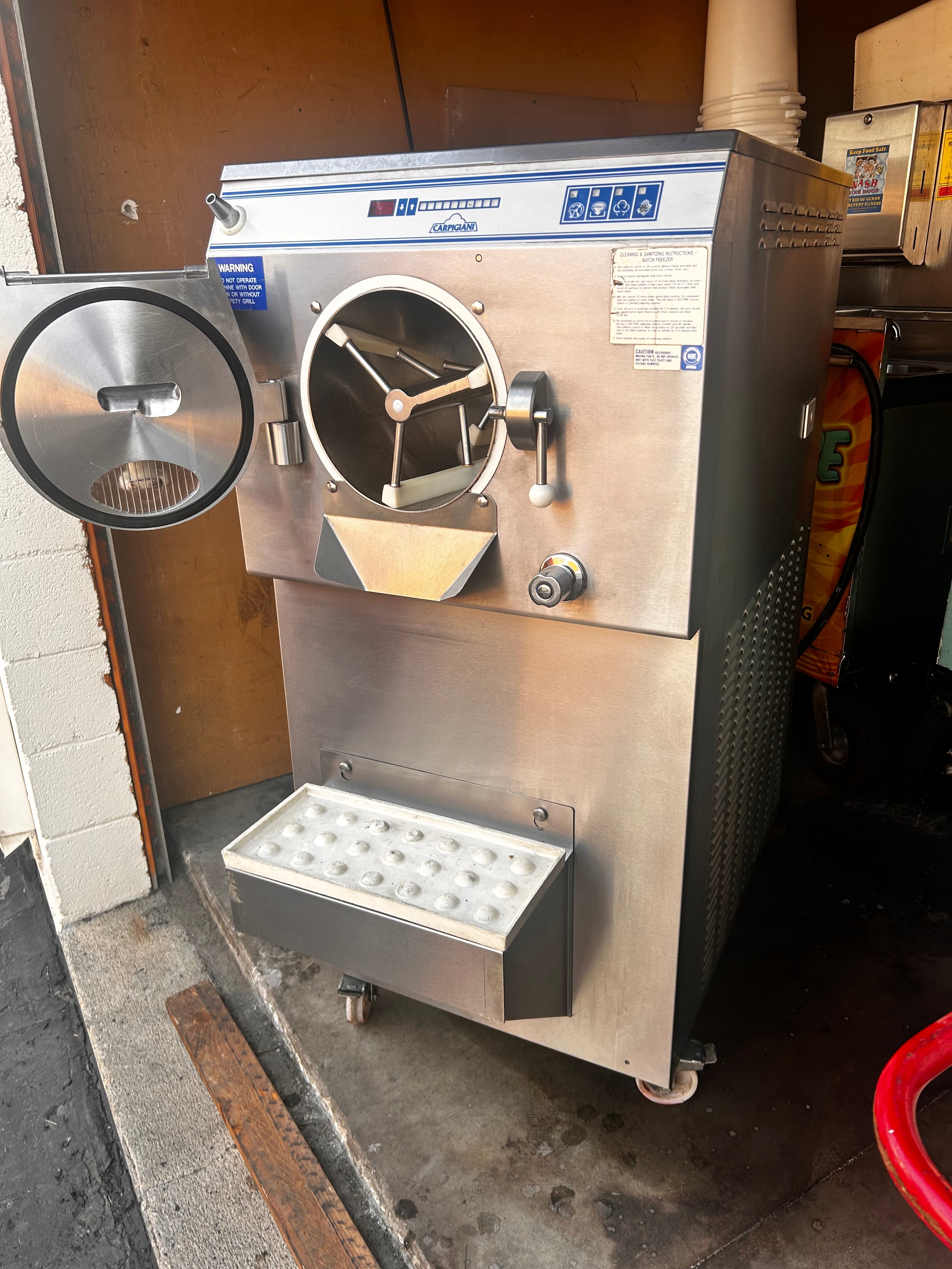 Used 37qt Carpgiani LB1002 Batch Freezer