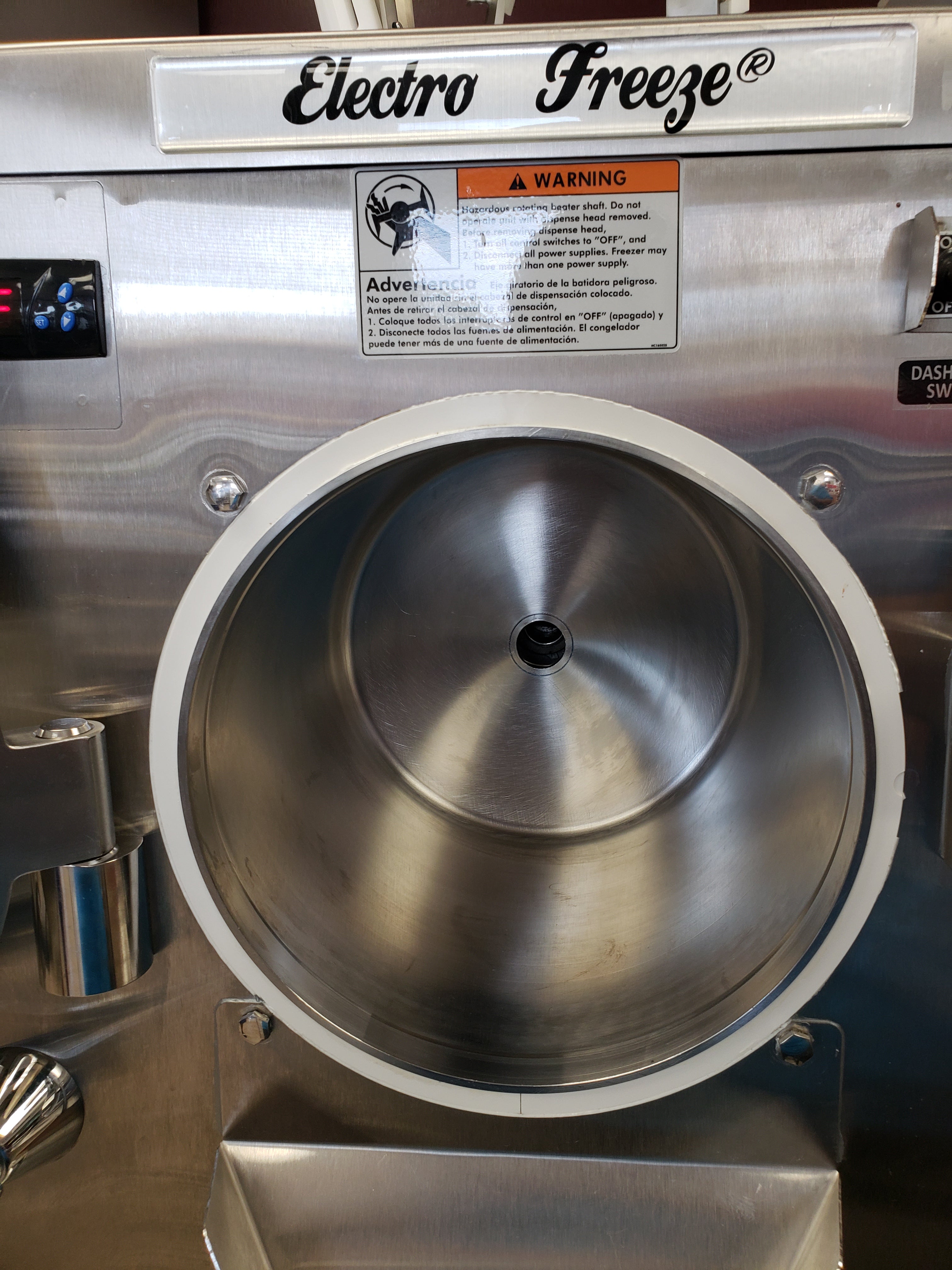 2018 B12E Electrofreeze Batch Freezer 1ph air (check, wire or financing payment only)