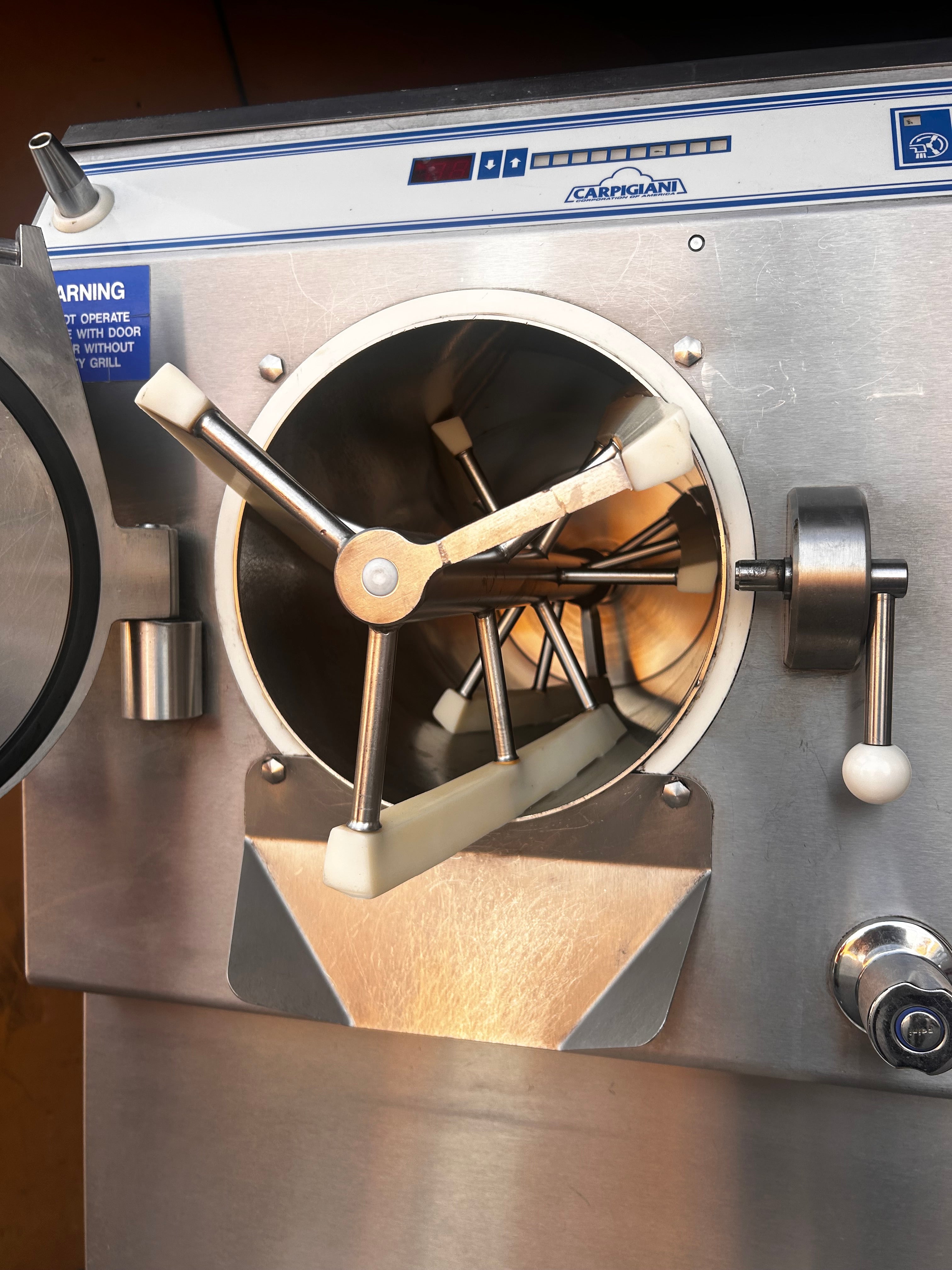 Used 37qt Carpgiani LB1002 Batch Freezer