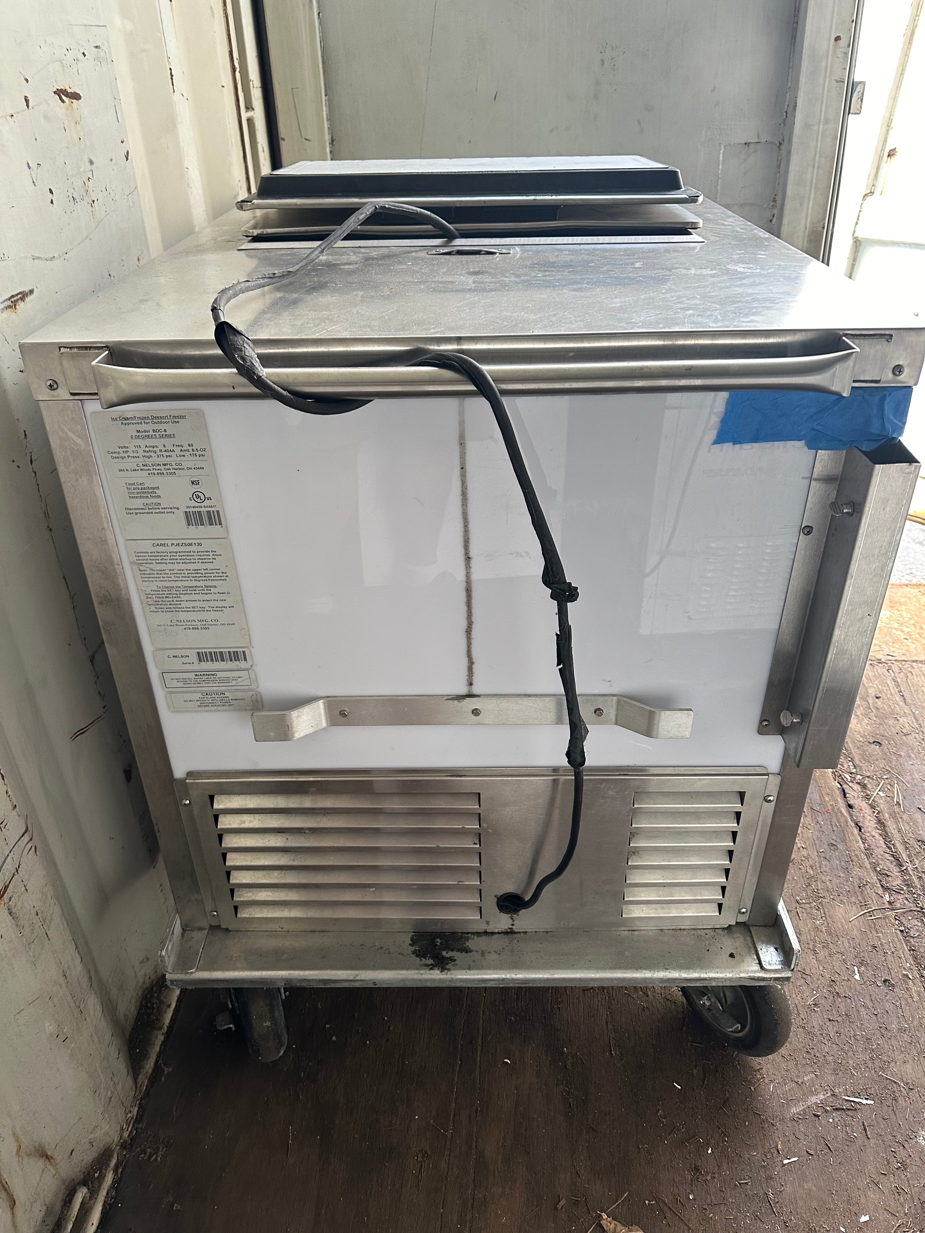 2018 BDC8 Cold Plate Cart (shipping is extra, check or wire payment only)