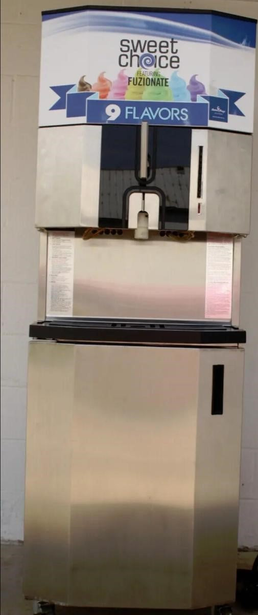 2015 Electrofreeze 9 Flavor Fuzionate 3PH Water