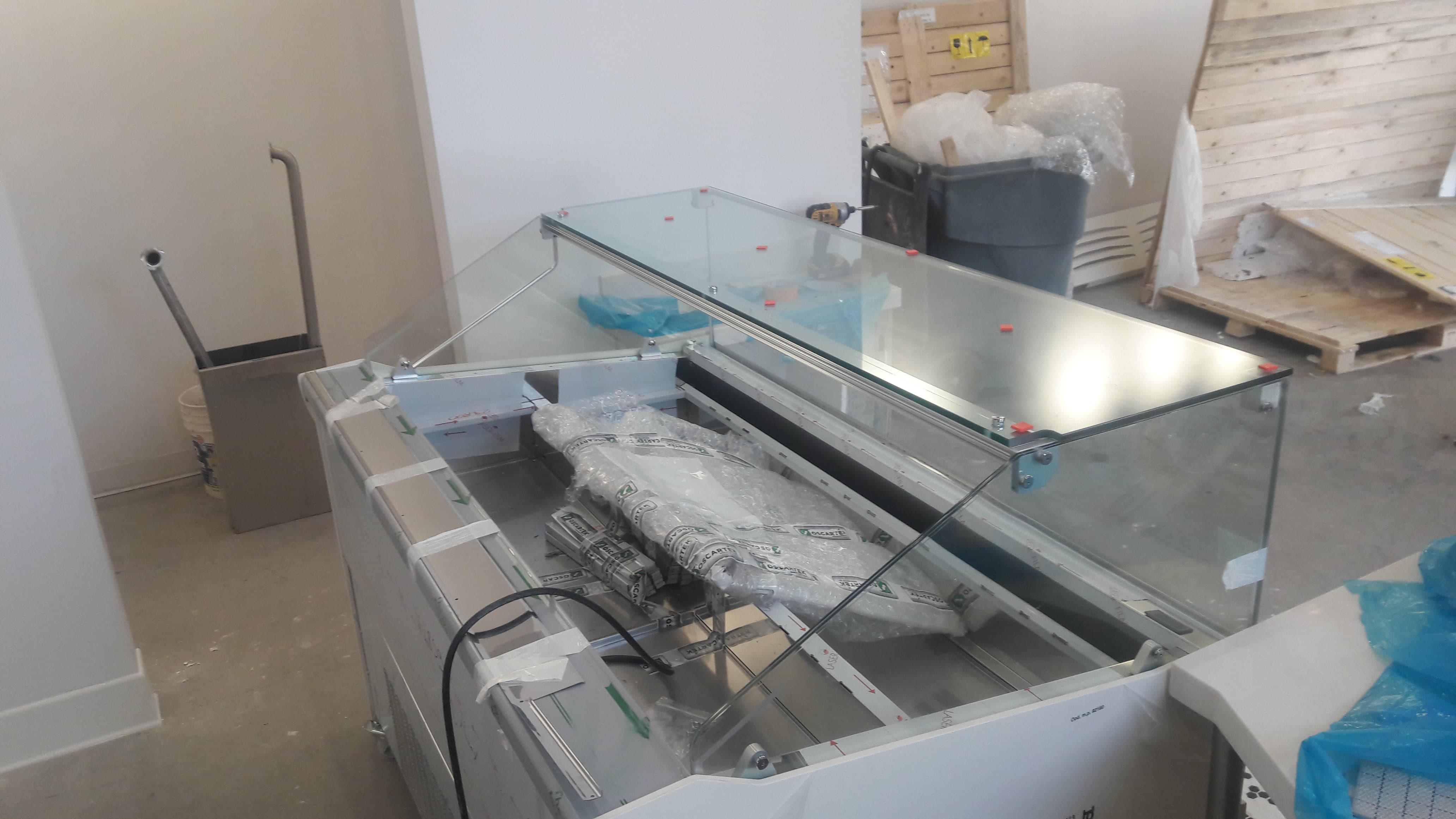 2017 Oscartek GIAGEL 18 pan Gelato Case