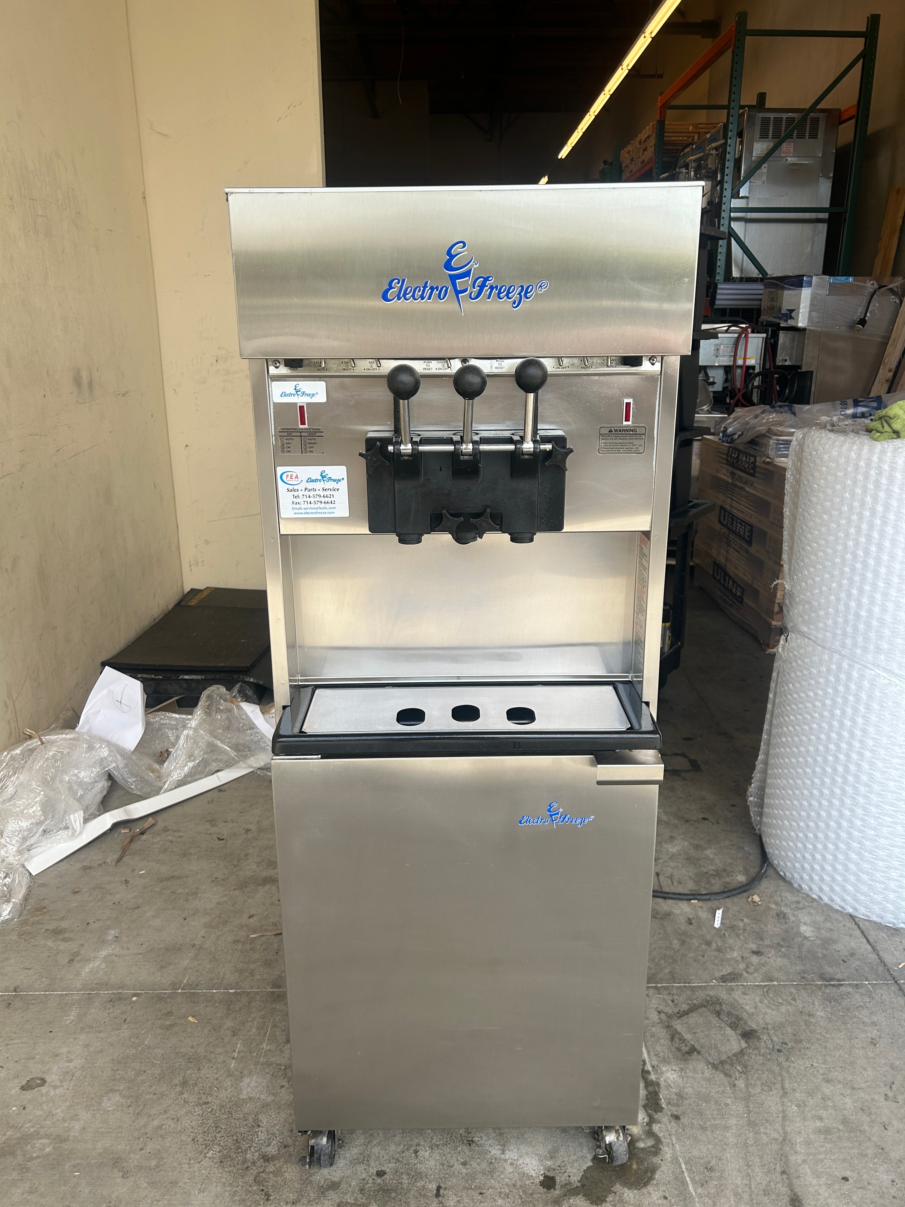 electro freeze ice cream machine price