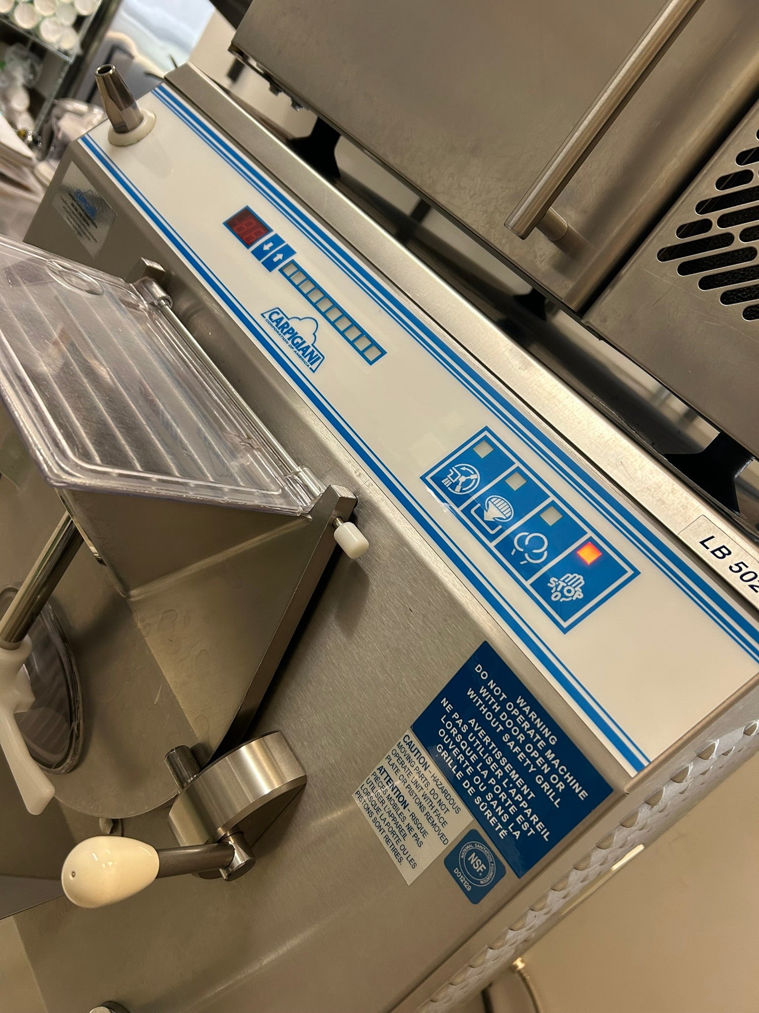 2016 Carpigiani LB502-G 3ph water