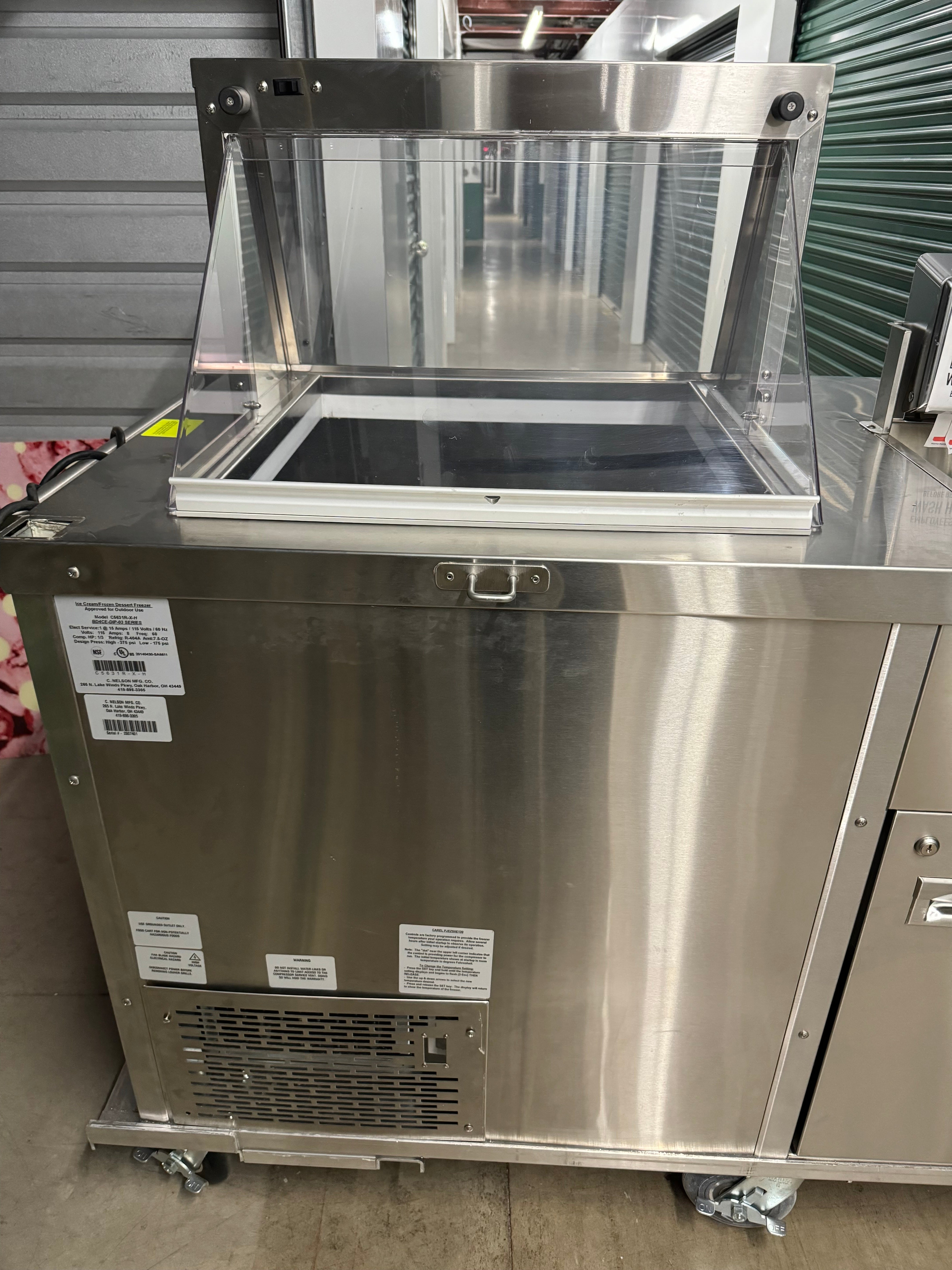 2020 C Nelson BD4 Dip Cart with Canopy and sink (shipping is extra, check or wire payment only)