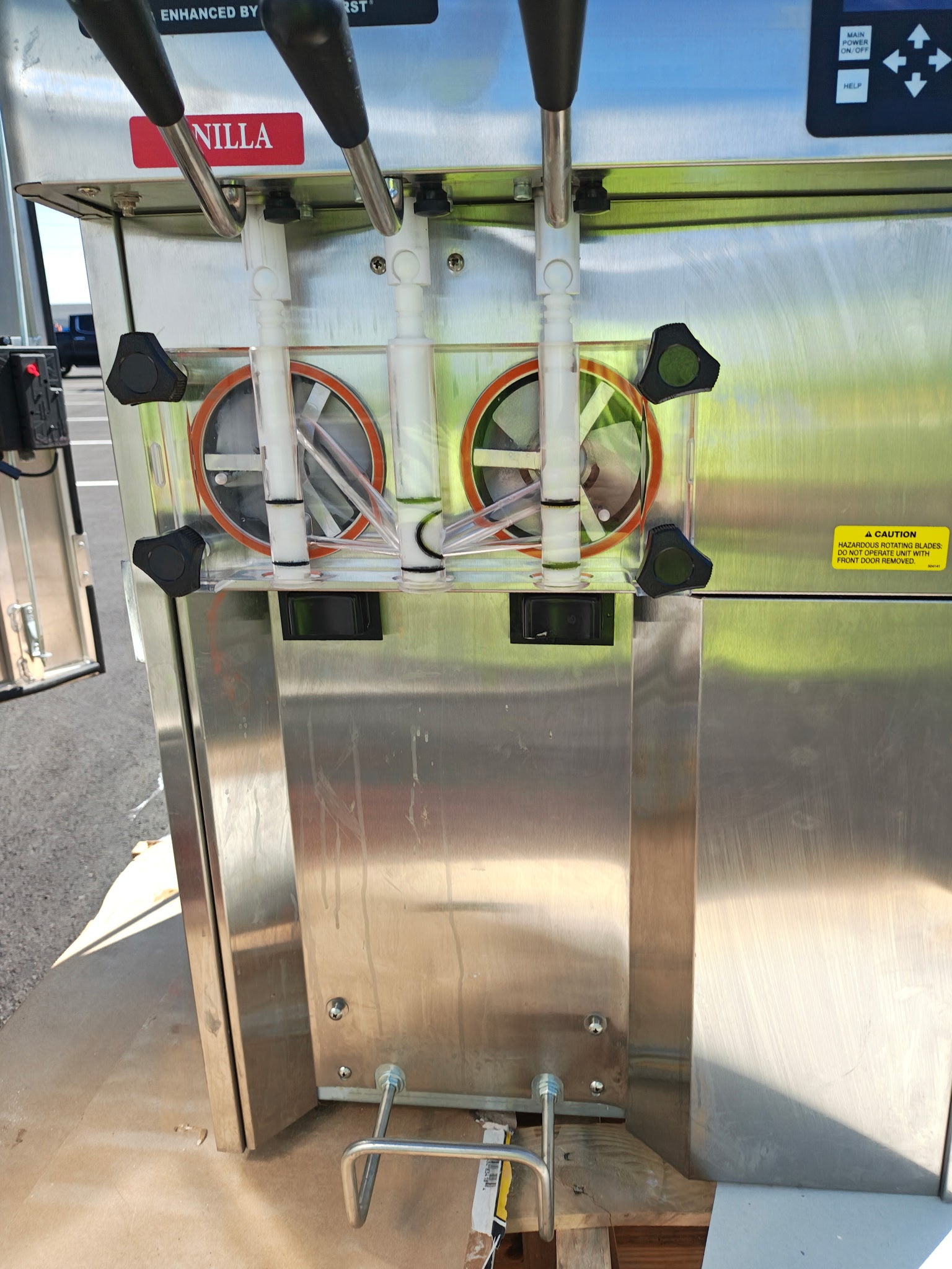 2024 like new Stoelting F131-38I2 Two Flavor Twist Countertop 1ph air