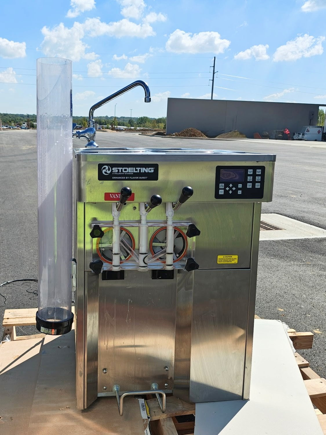 2024 like new Stoelting F131-38I2 Two Flavor Twist Countertop 1ph air