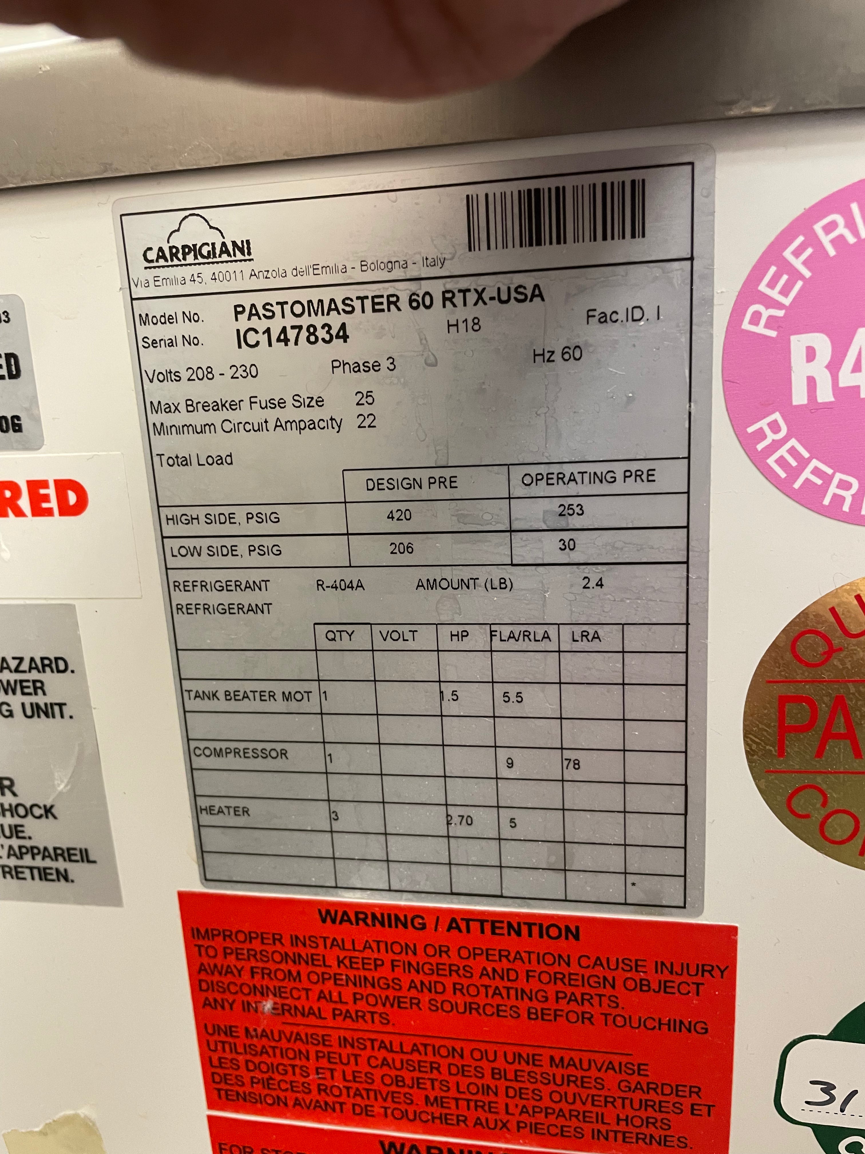 Full Store Make Your Own Gelato - Batch Freezer, Pasteurizer, Gelato Case