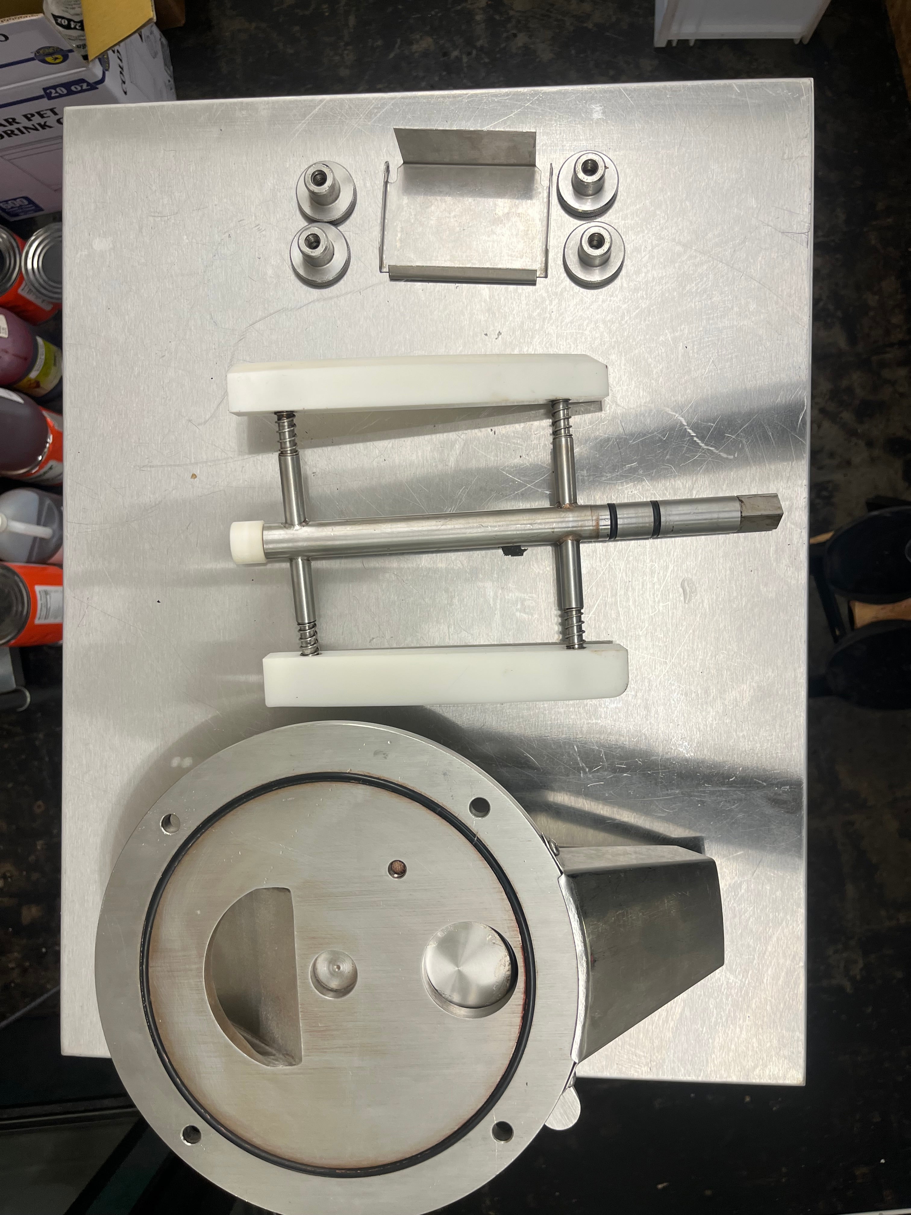 2018 Emery Thompson Batch Freezer CB350 and Stand 1ph air