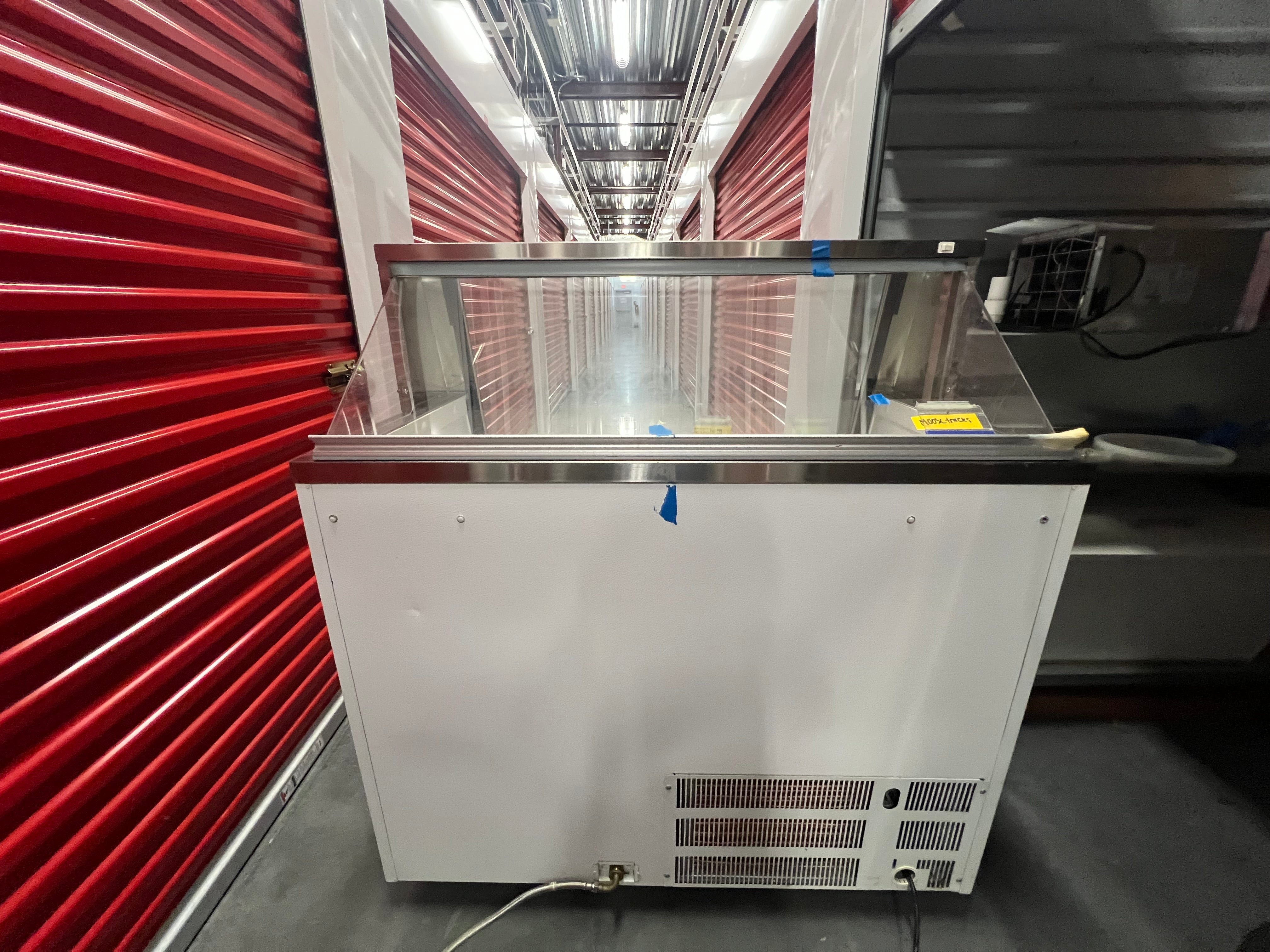 Package with 3 (three) 2012 Taylor C723 3ph air with Master-bilt DD-46L dip cabinet and a Deerfield drop in bar for refrigerated toppings.