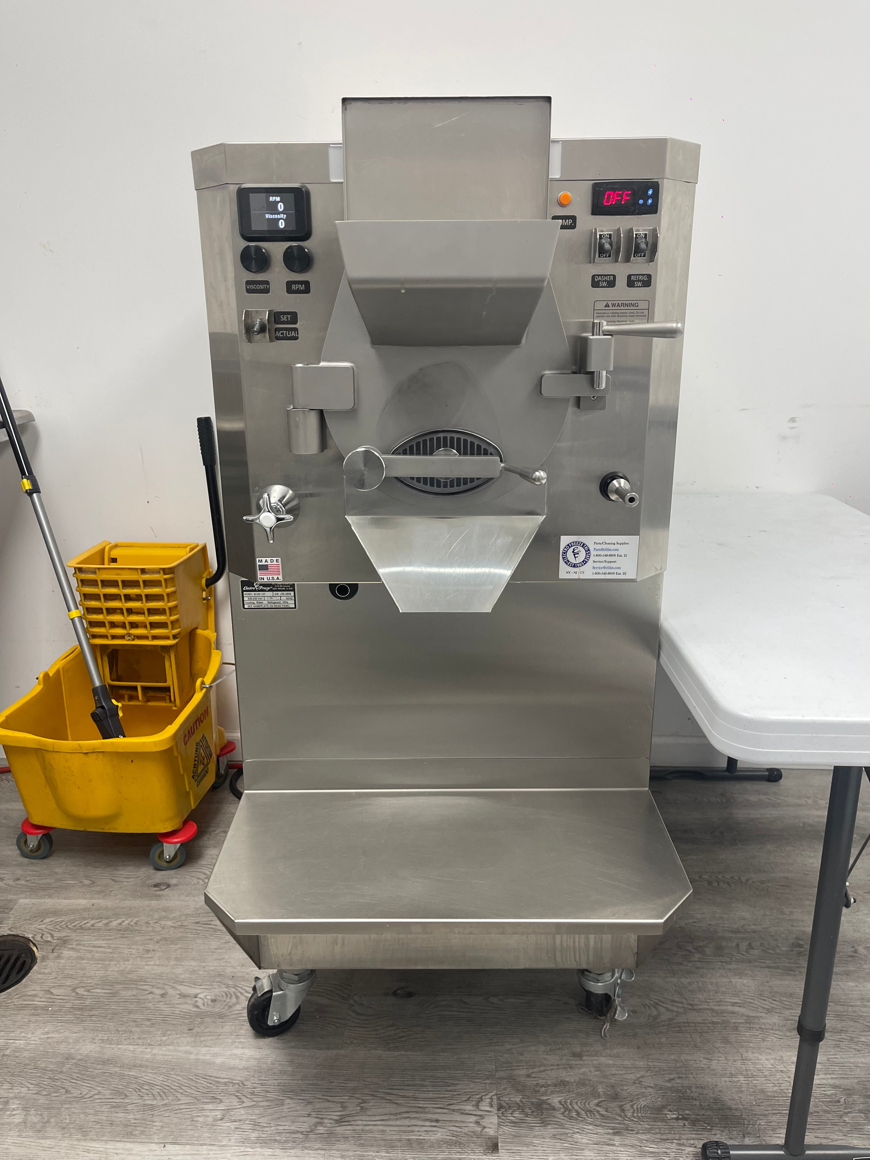 2022 Electro Freeze B12V Water Cooled 1-Phase SN: J3E-2856