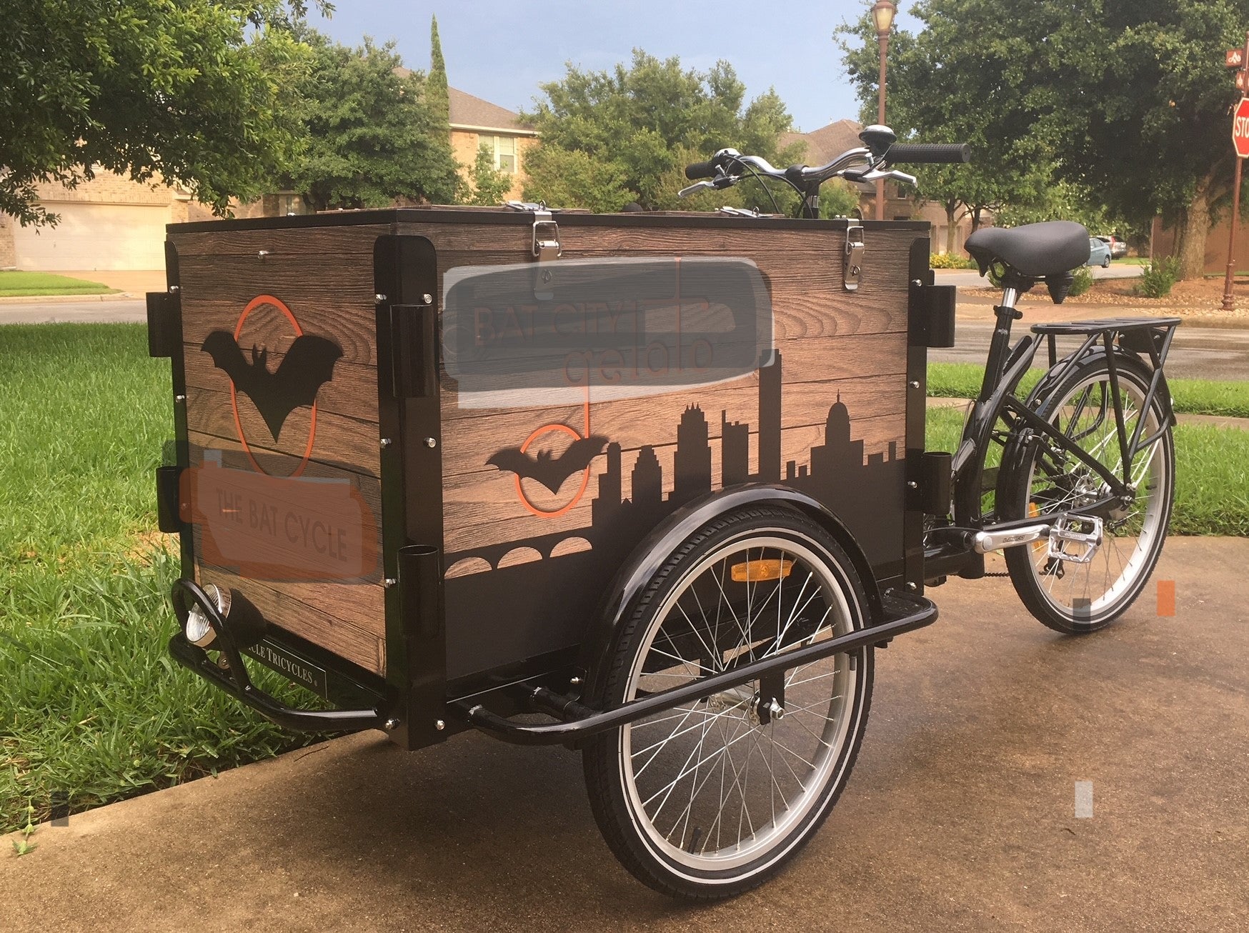 2018 Ice Cream Bike Cart Non Refrigerated