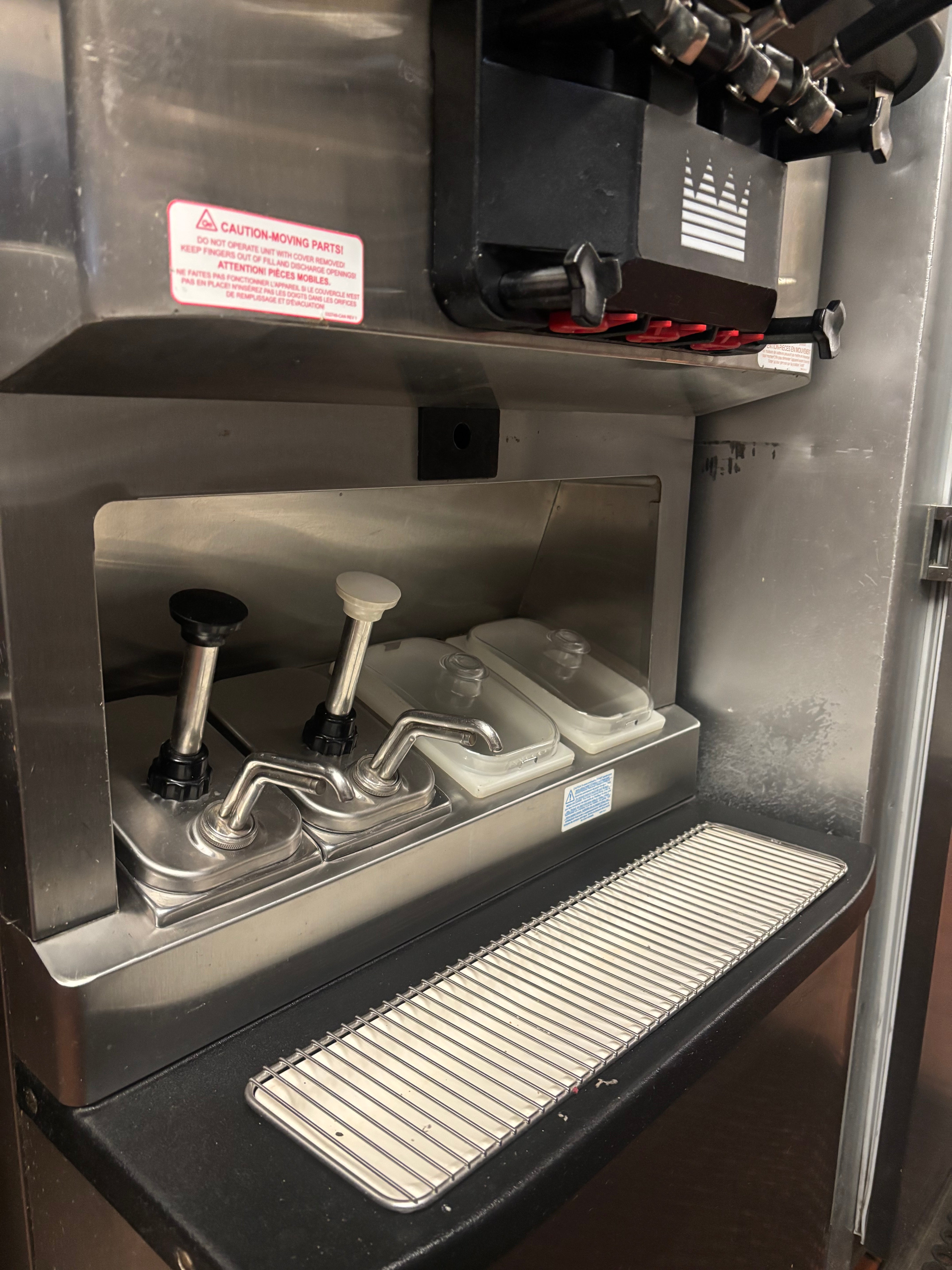 2018 Taylor C712-27 1ph air with Syrup Rail