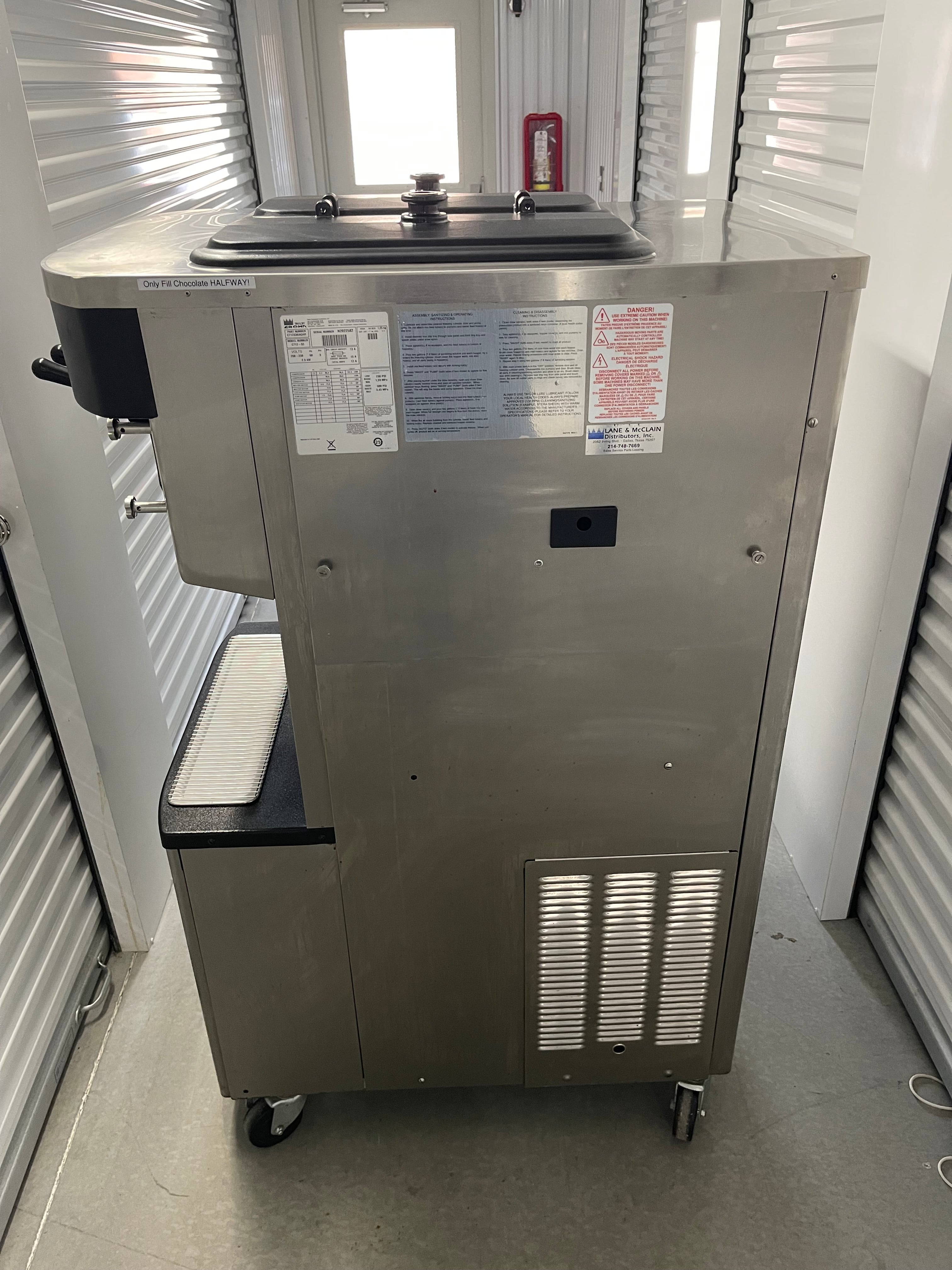 2022 Taylor C712-33 3 phase air cooled