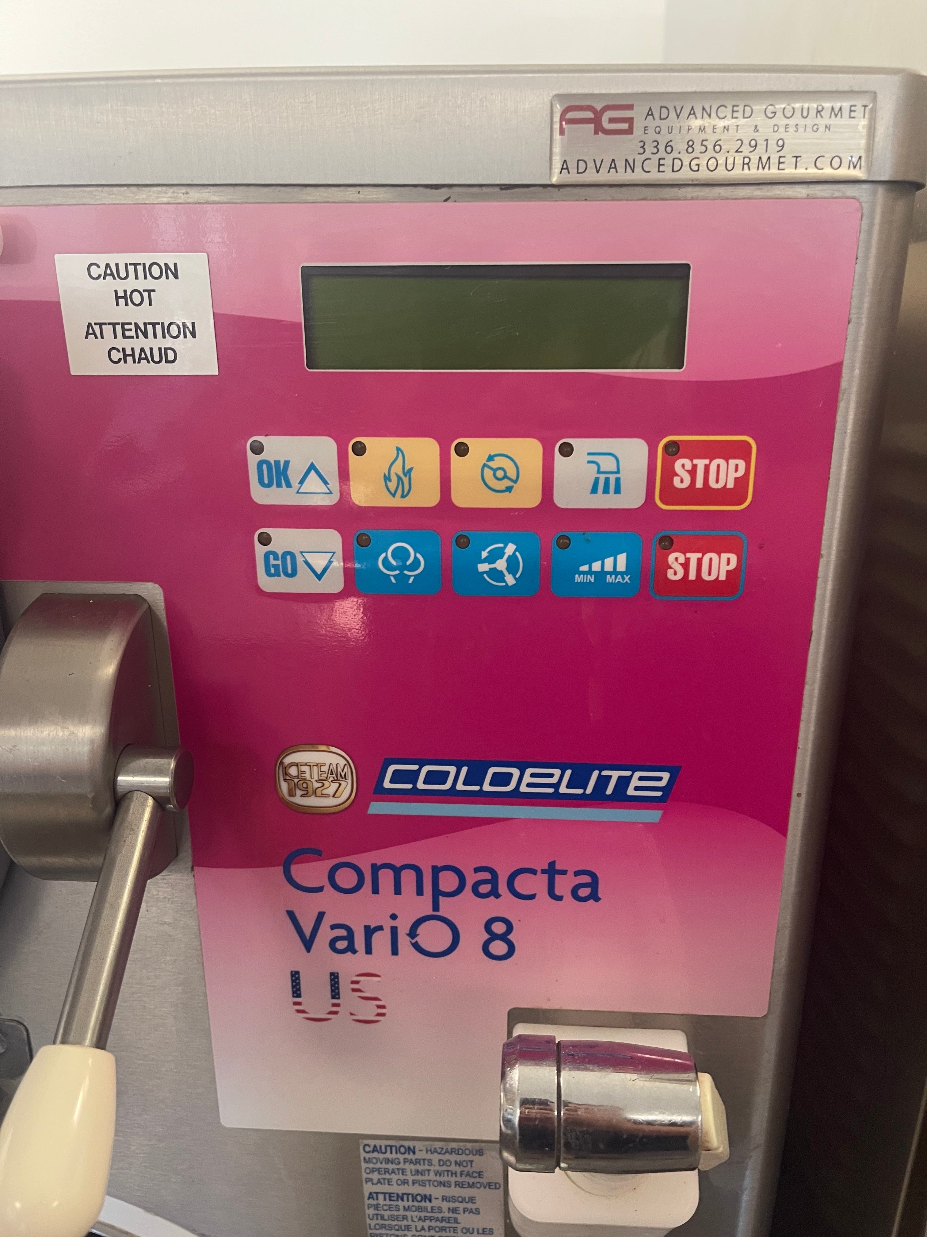 2020 (2015) Coldelite Vari0 Classic 8 Heat/Batch Combo + Techfrost E10 Blast Freezer (check or wire payment only shipping extra)