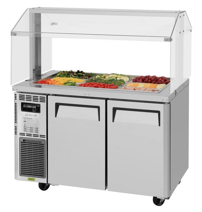 18 Topping Refrigerated Island topping bar