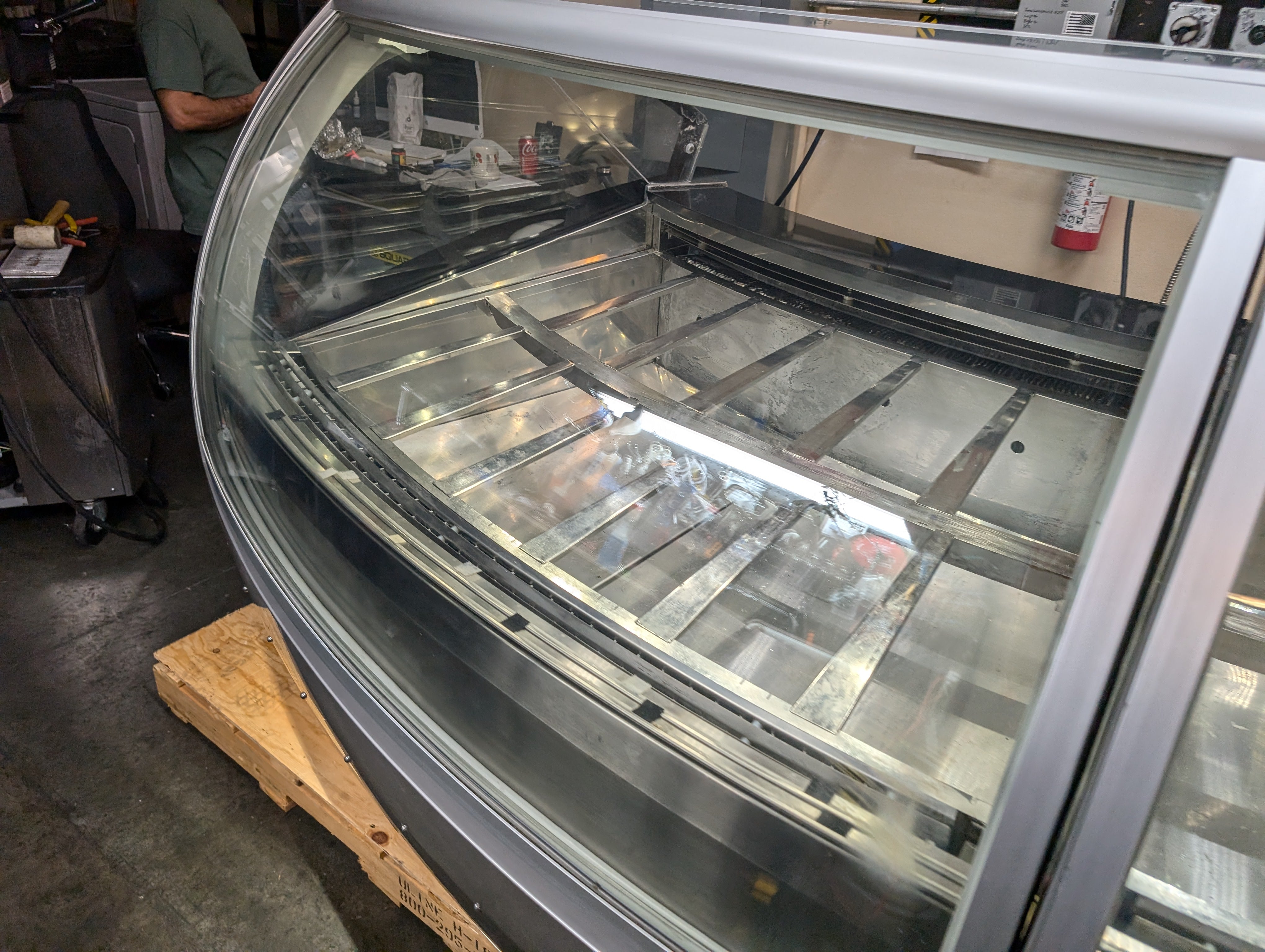2019 Orion Koreia 24 Pan Curved Sectional Gelato Case w Warranty