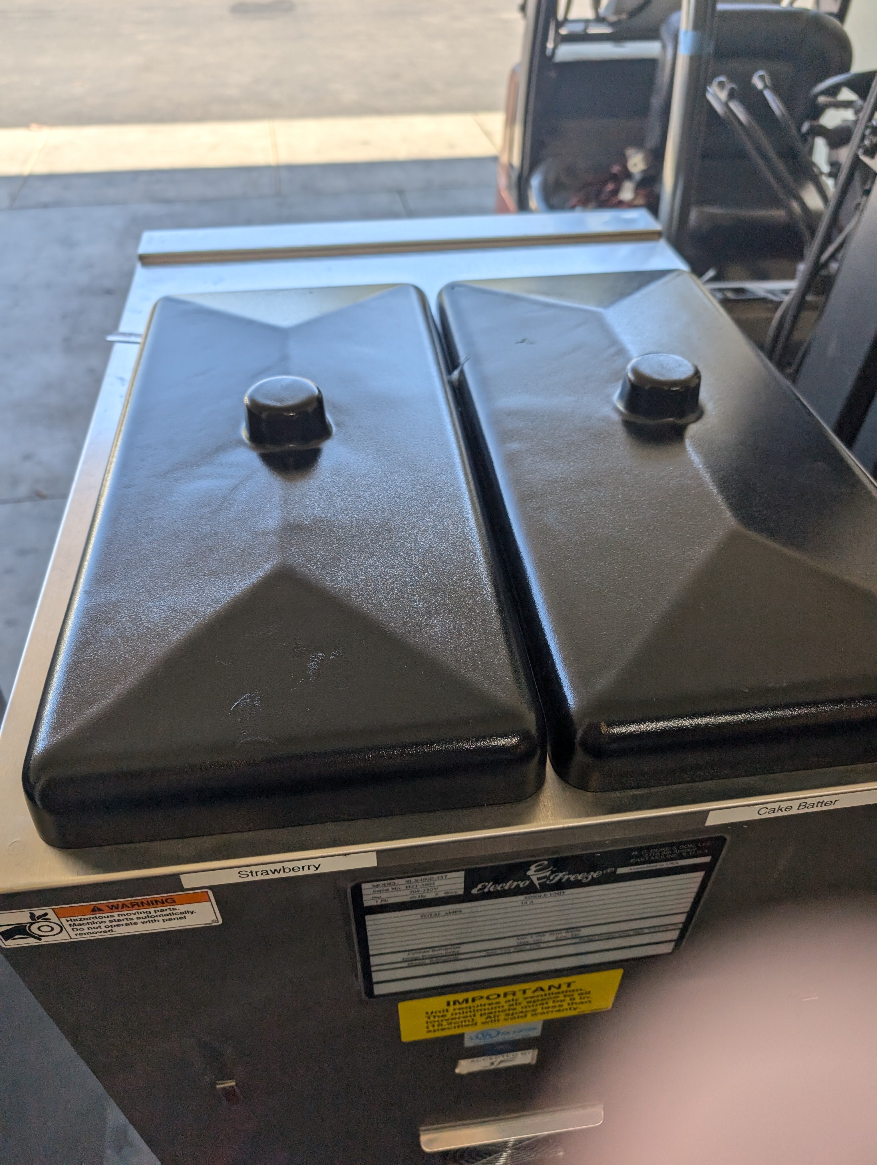 2014 Electro Freeze SLX400E-137 1 phase water cooled