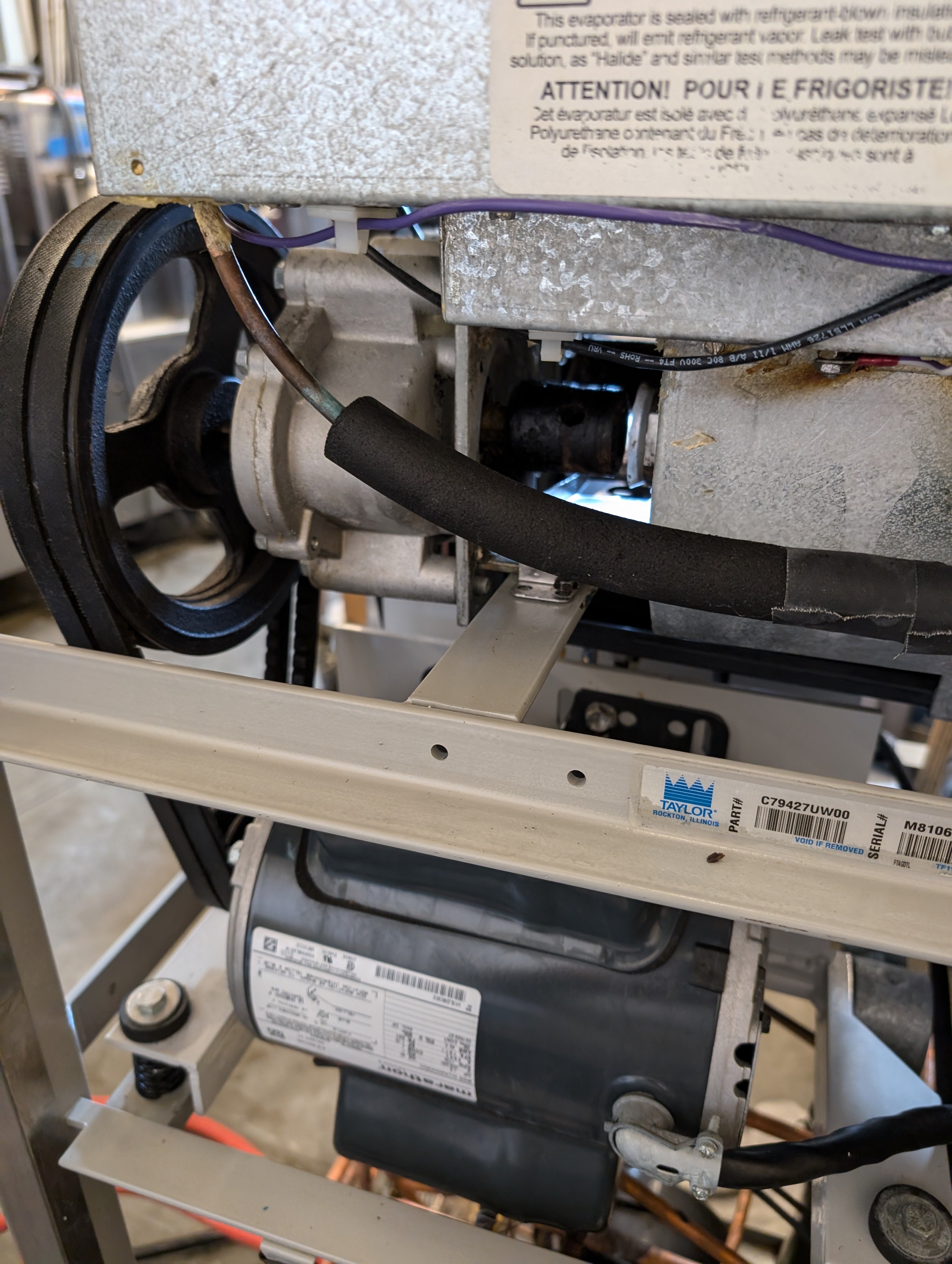 2018 Taylor C794-27 1ph water cooled soft serve machine