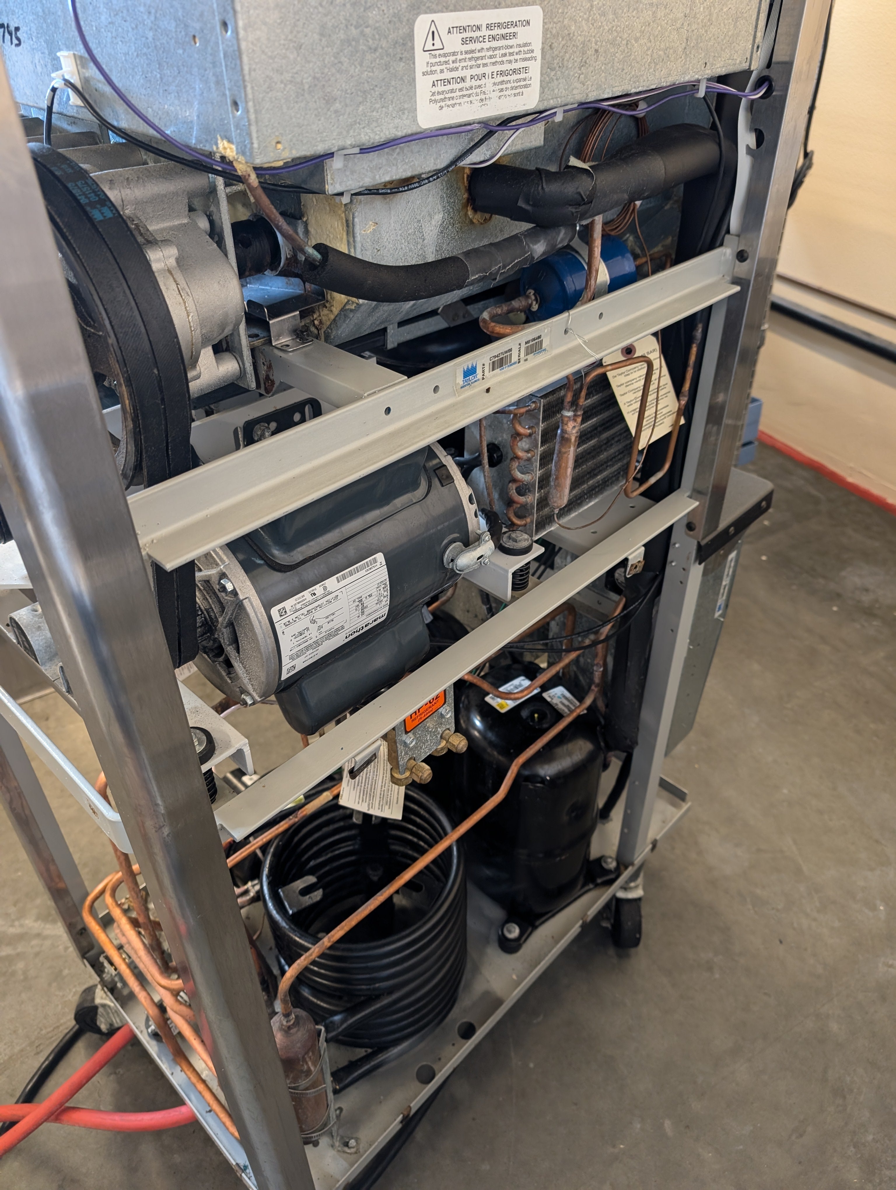 2018 Taylor C794-27 1ph water cooled soft serve machine