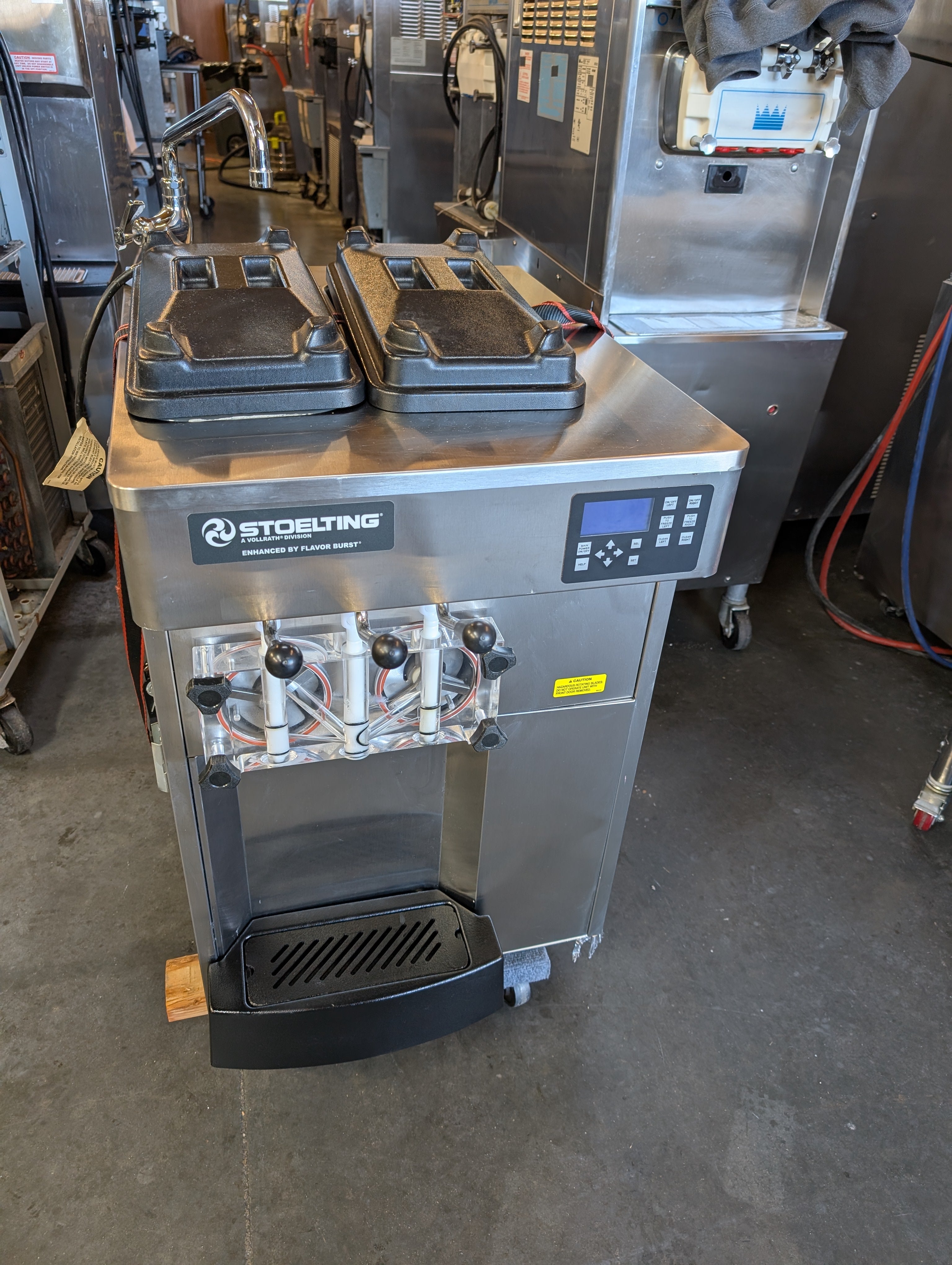 2024 like new Stoelting F131-38I2 Two Flavor Twist Countertop 1ph air