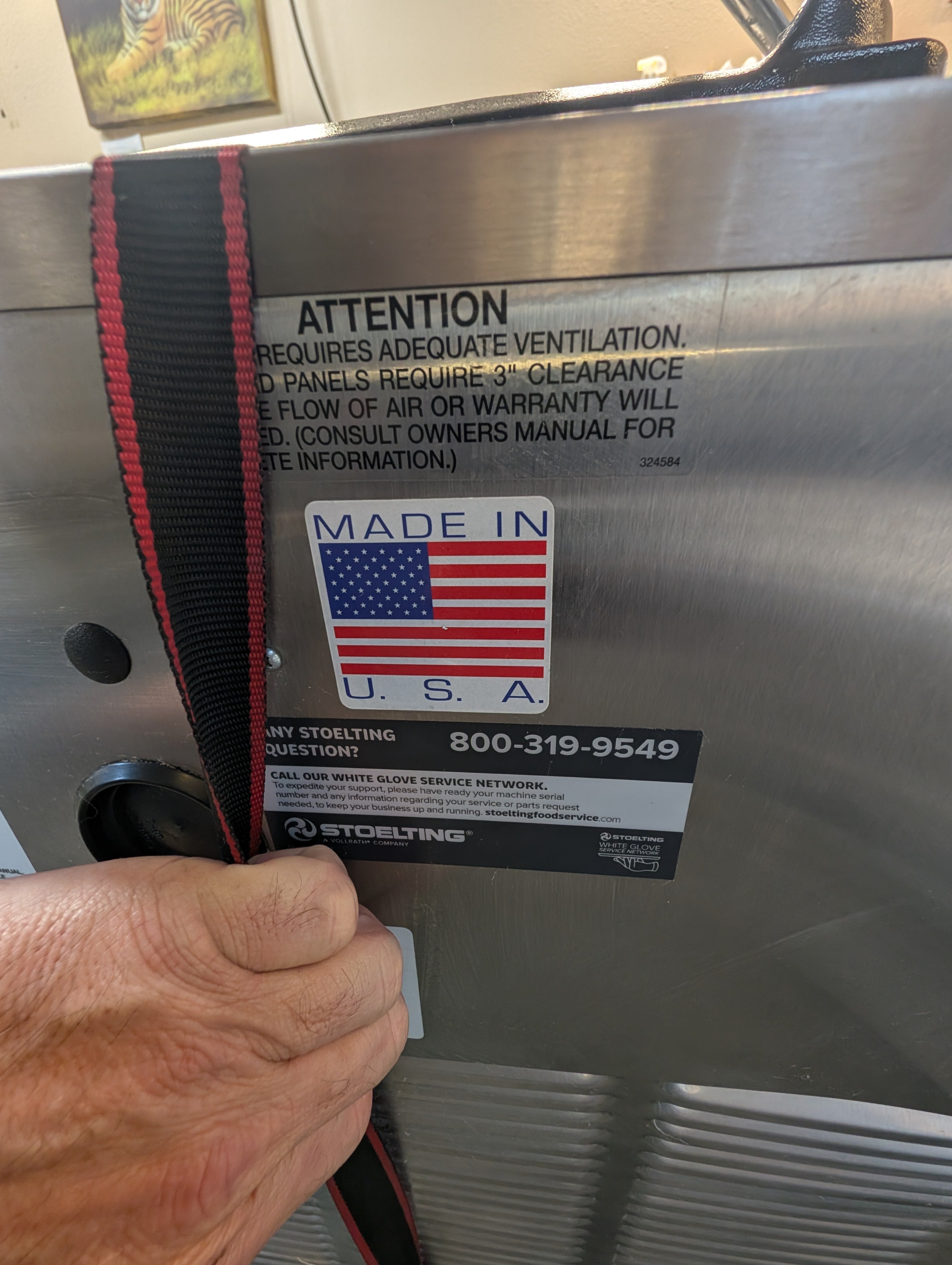 2018 Stoelting Milkshake & Soft Serve Combo Machine SF121-38i2