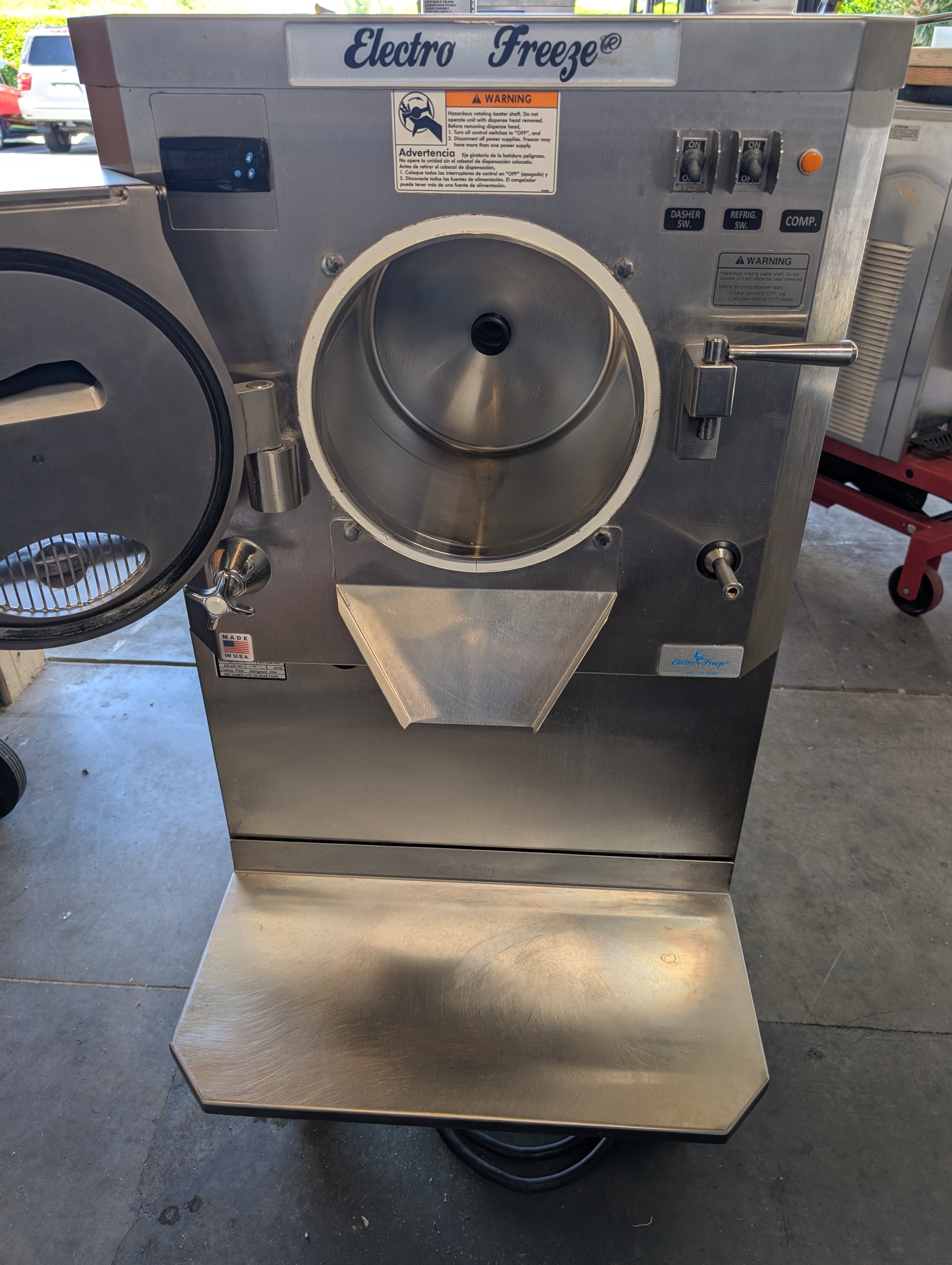 2019 Electro Freeze B12 1ph water 12qt batch freezer