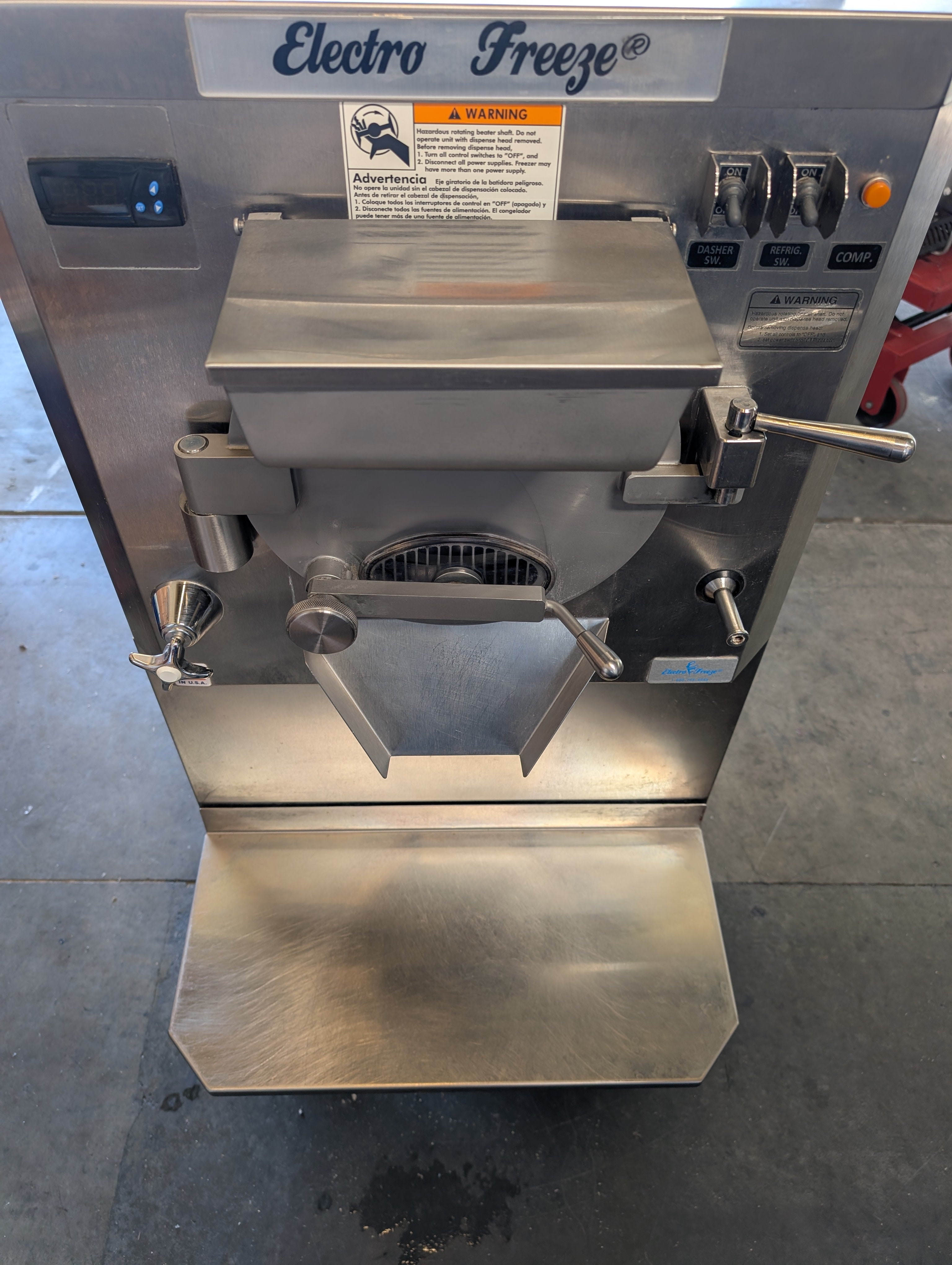 2019 Electro Freeze B12 1ph water 12qt batch freezer