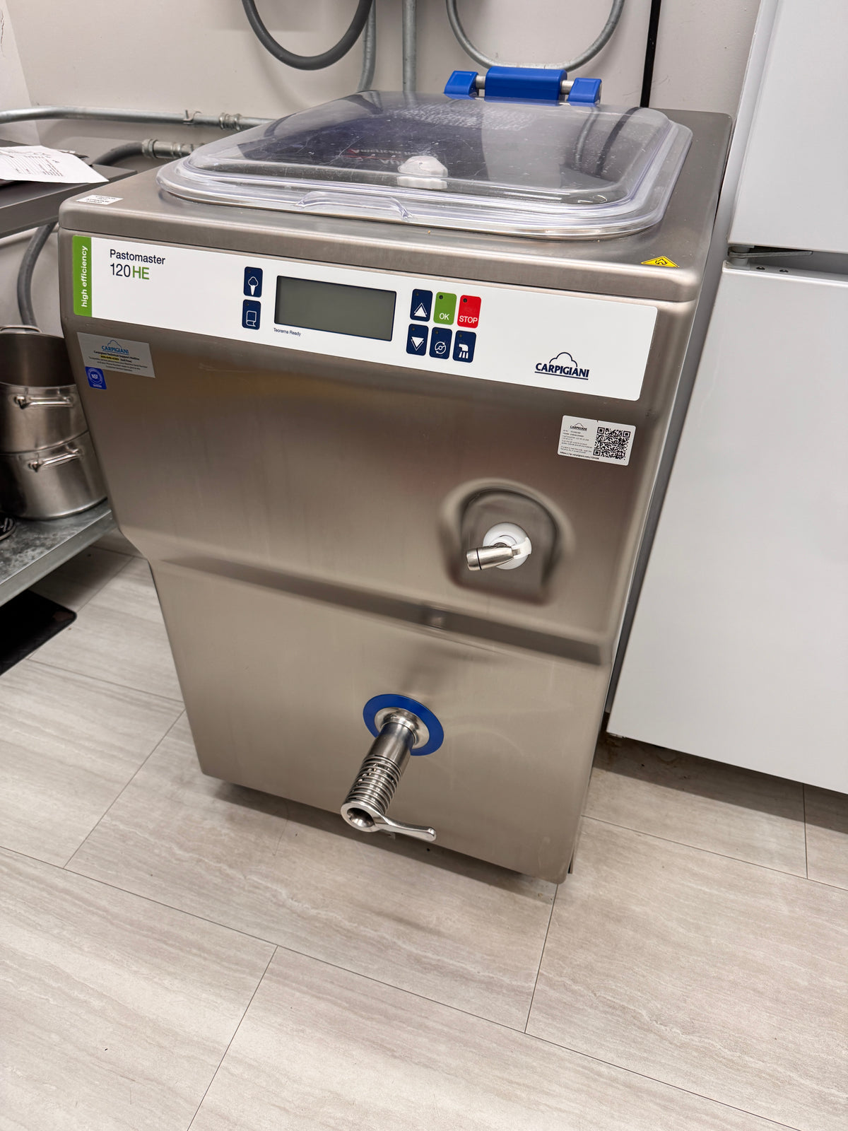 2023 Carpigiani Pastomaster 120 HE US 3ph water