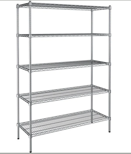 4 Pack of Back Room Wire Racking Froyo and Ice Cream Stores