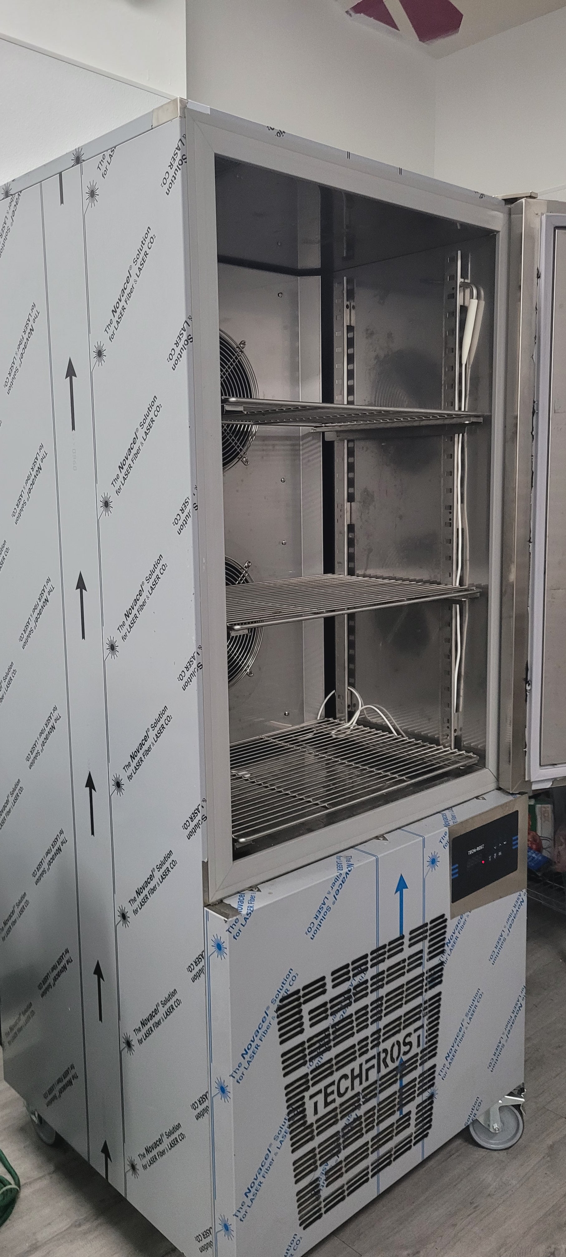 2022 TechFrost E15 Blast freezer adn assorted ice cream store equipment