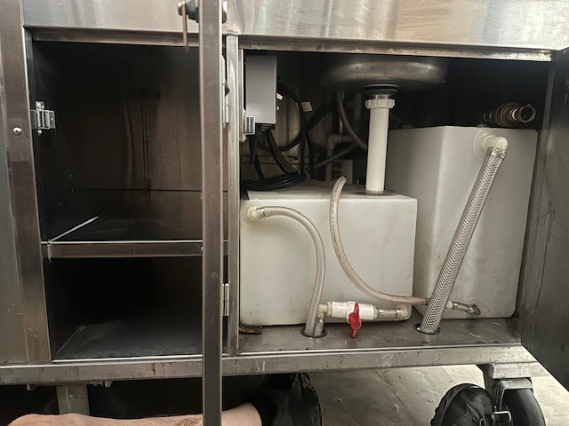 2014 Nelson BD6-CE-03 Dip Cart with sink and canopy 1ph air