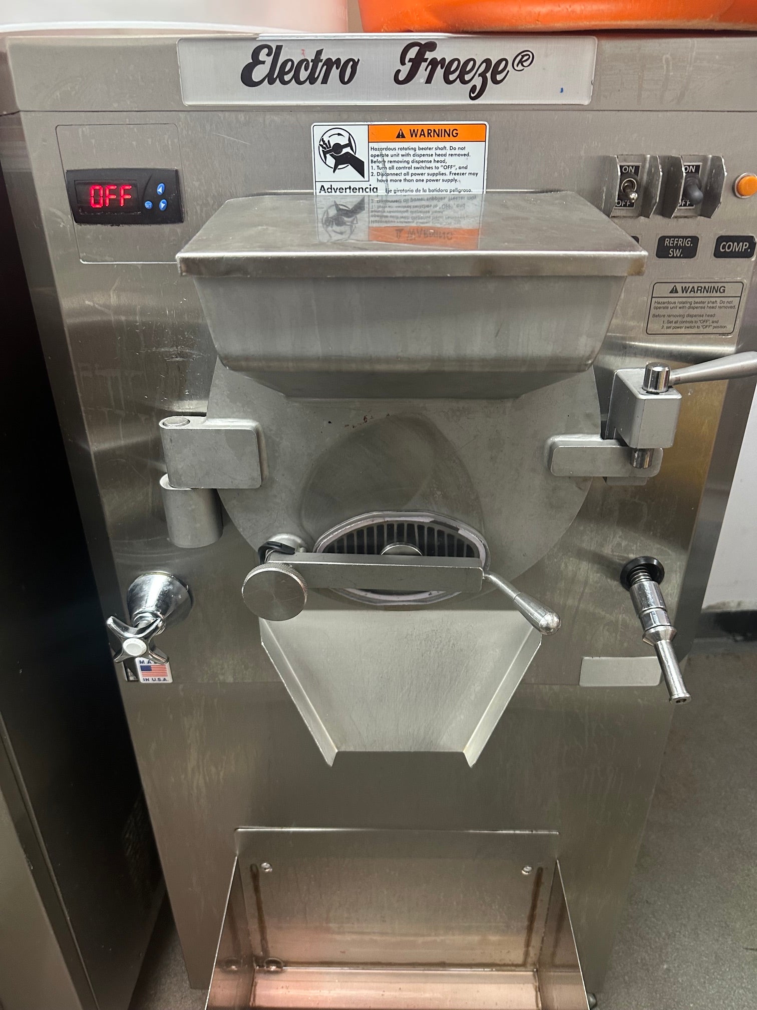 2021 Electro Freeze b12e-132j – Water Cooled – 3-Phase E3D1217